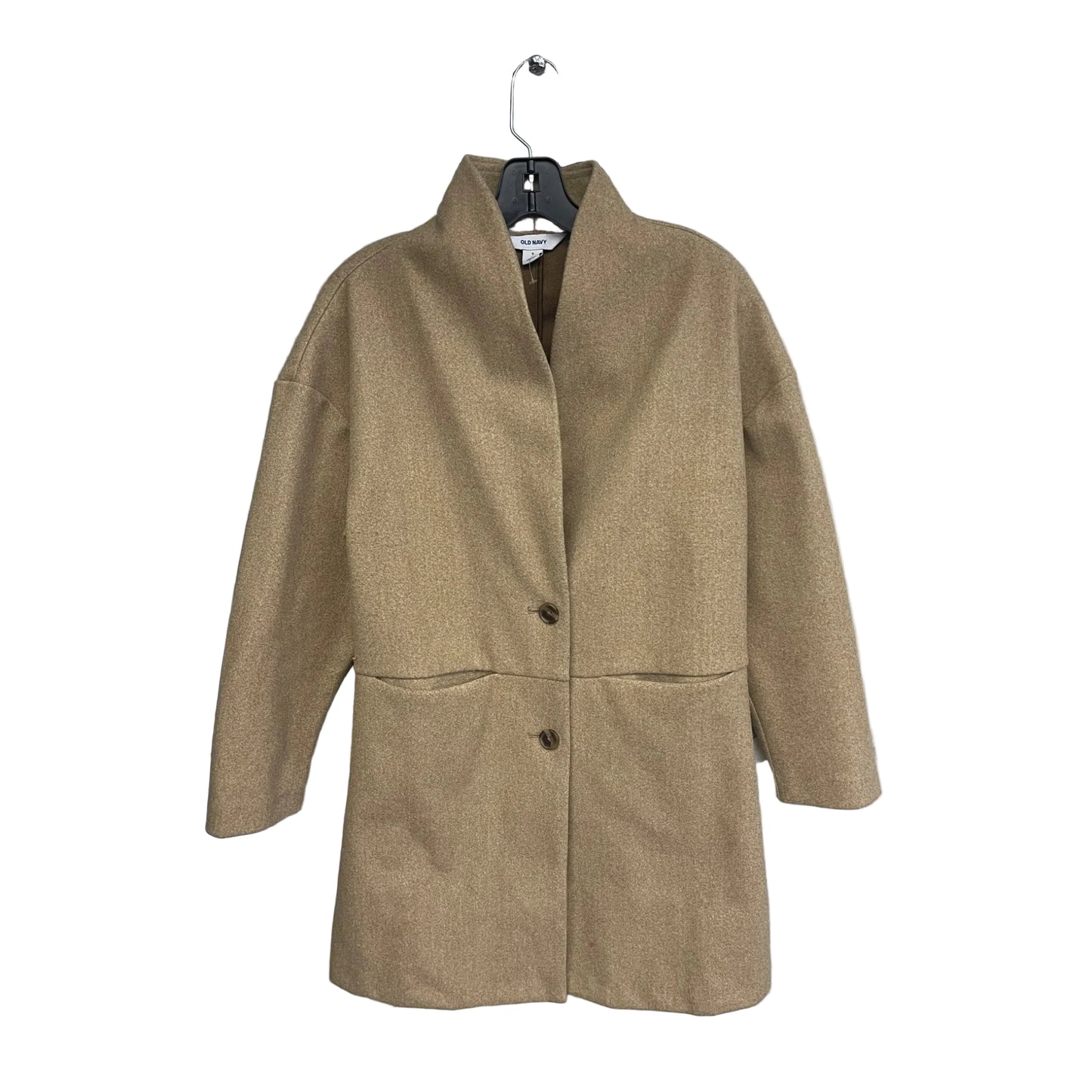 Coat Peacoat By Old Navy In Tan, Size: S