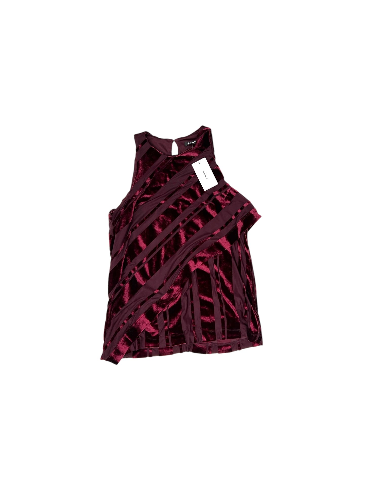 Top Sleeveless By Dkny In Red, Size: Xs