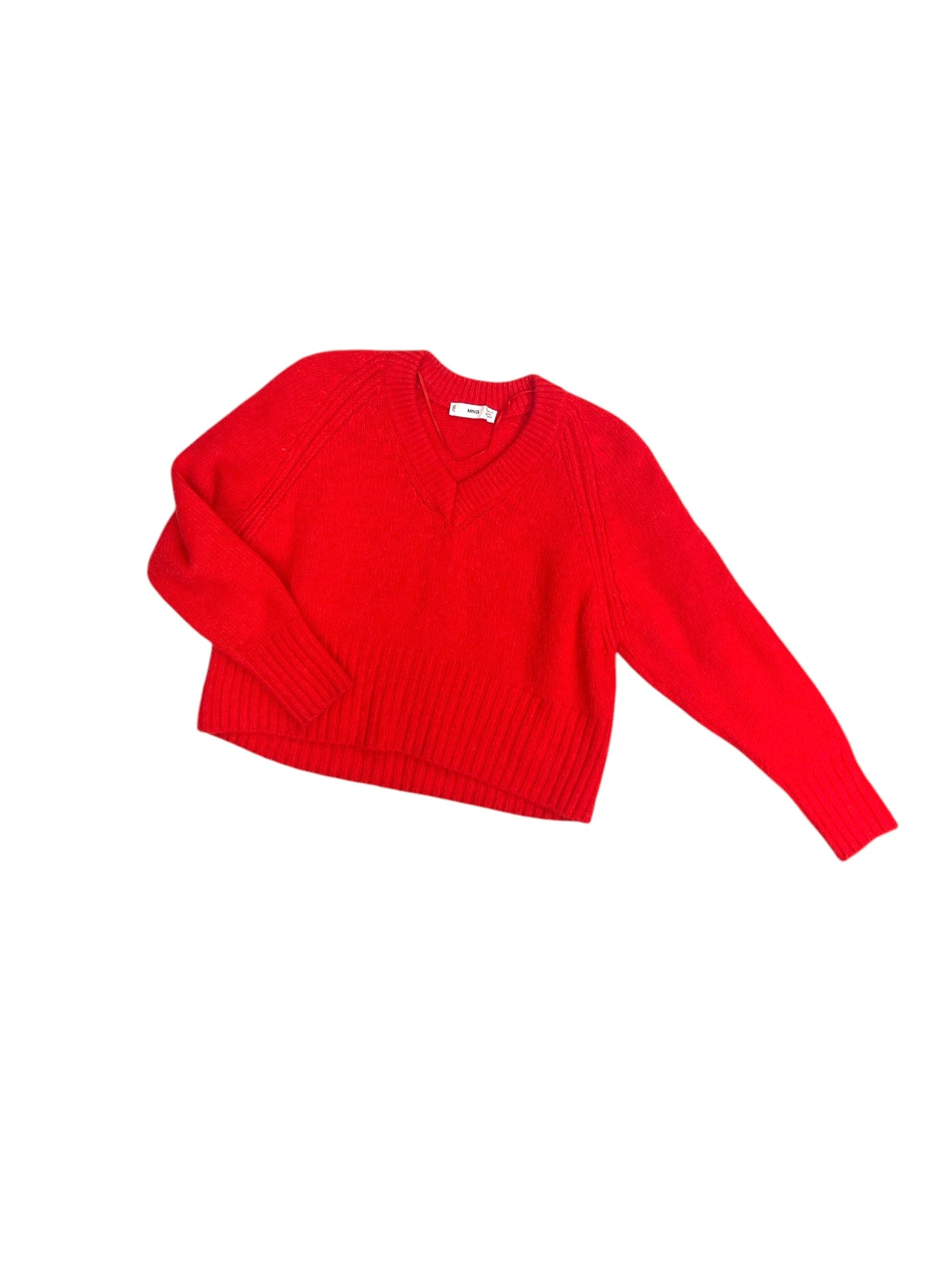 Sweater By Mango In Orange, Size: Xs