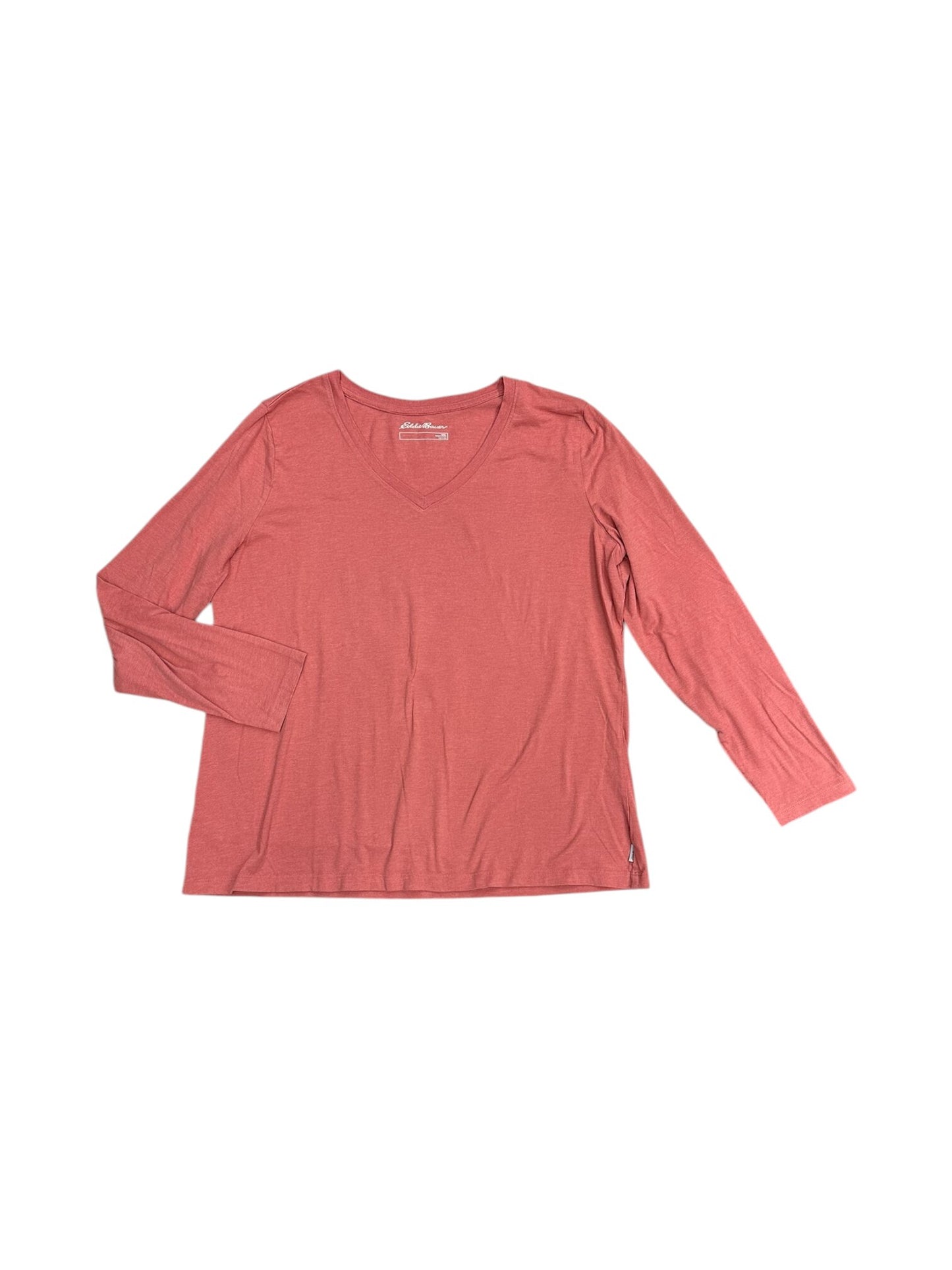 Top Long Sleeve Basic By Eddie Bauer Size: Xxl