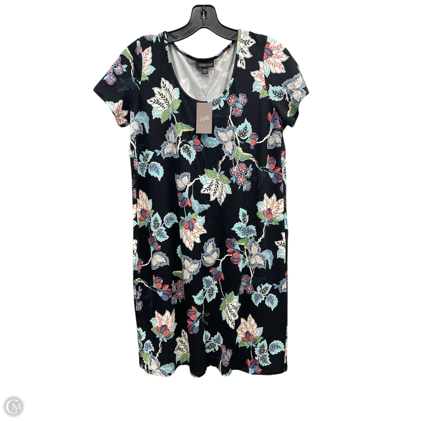 Dress Casual Short By J. Jill In Floral Print, Size: Xs