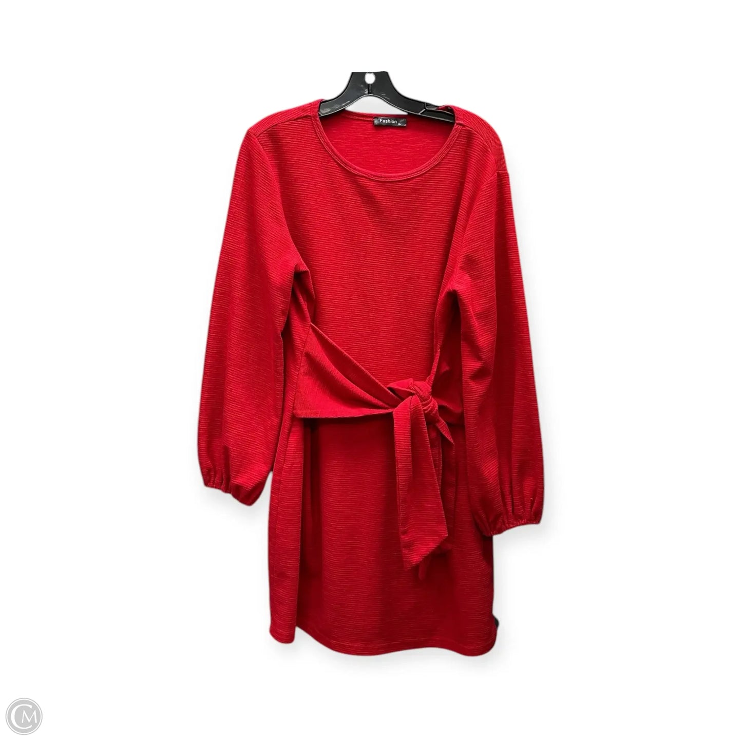 Dress Casual Midi By Clothes Mentor In Red, Size: Xl