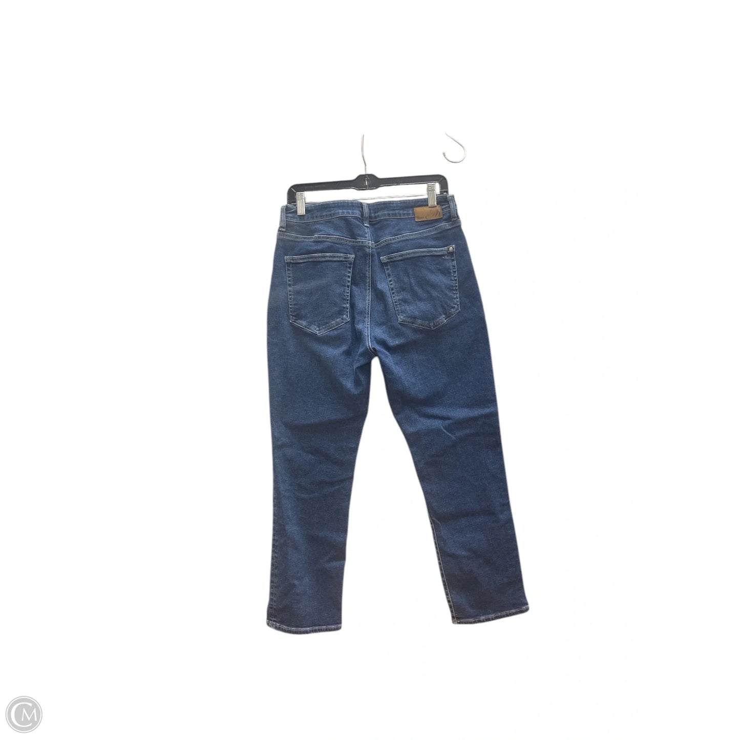 Jeans Straight By Mavi In Blue Denim, Size: 14