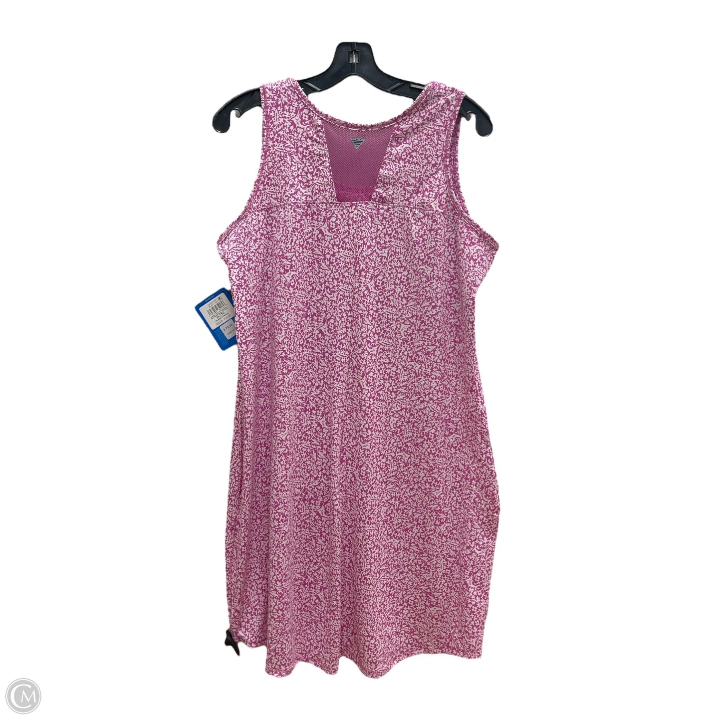 Dress Casual Short By Columbia In Pink & White, Size: Xl