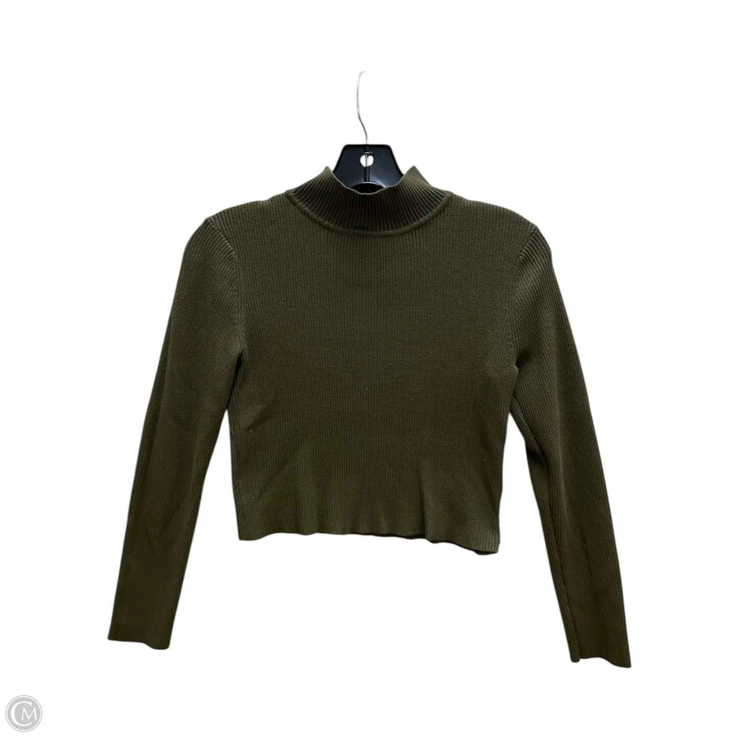 Top Long Sleeve By Divided In Green, Size: M
