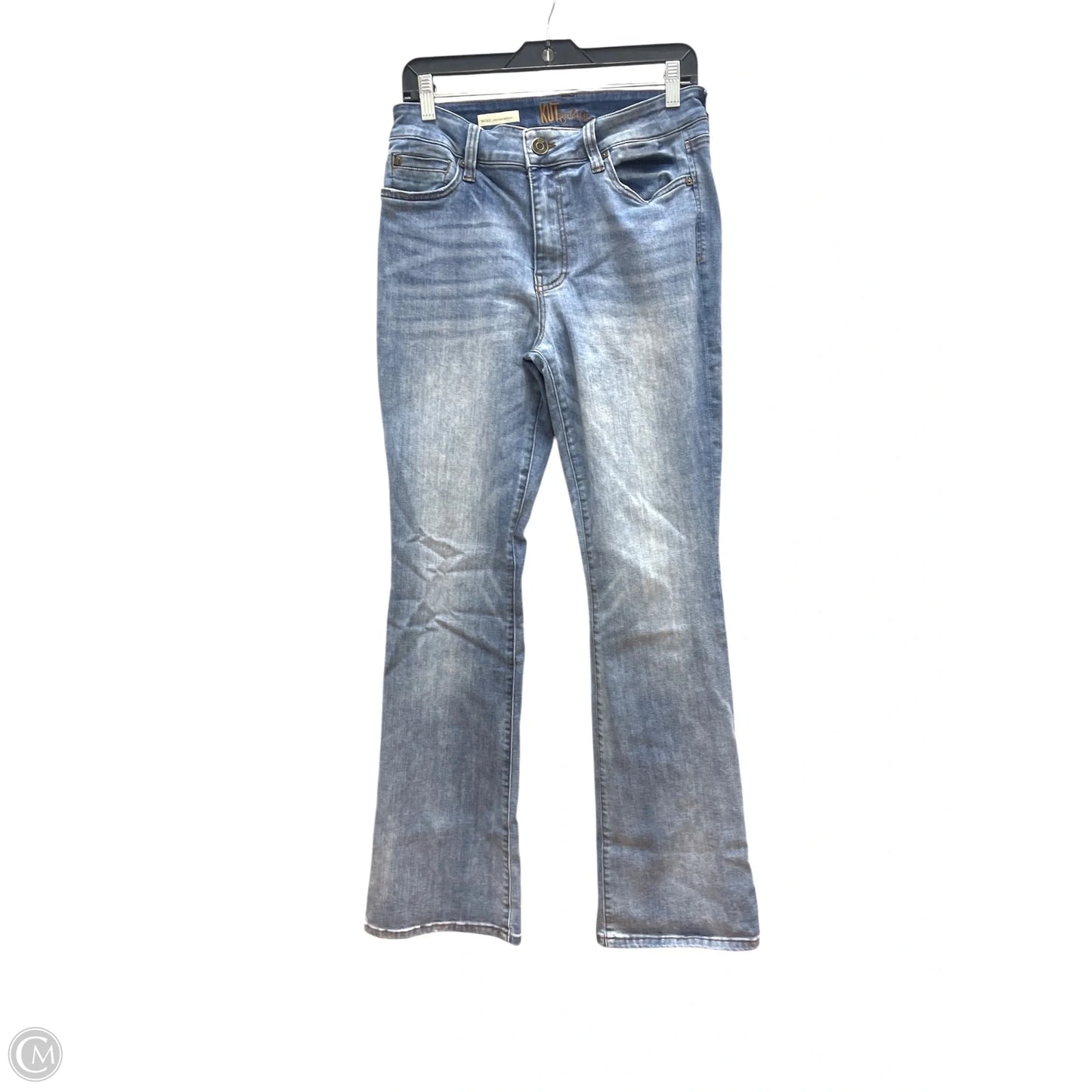 Jeans Boot Cut By Kut In Blue Denim, Size: 8