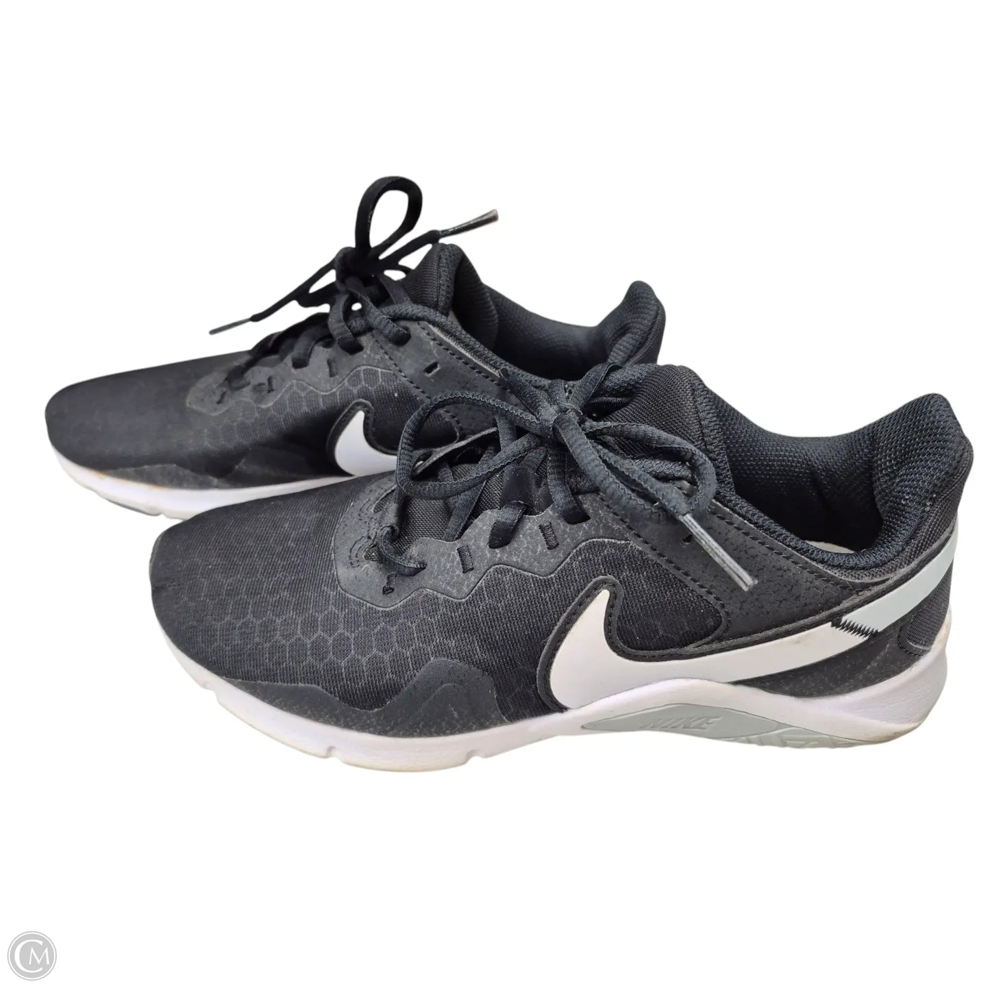 Shoes Athletic By Nike Apparel In Black & White, Size: 7.5