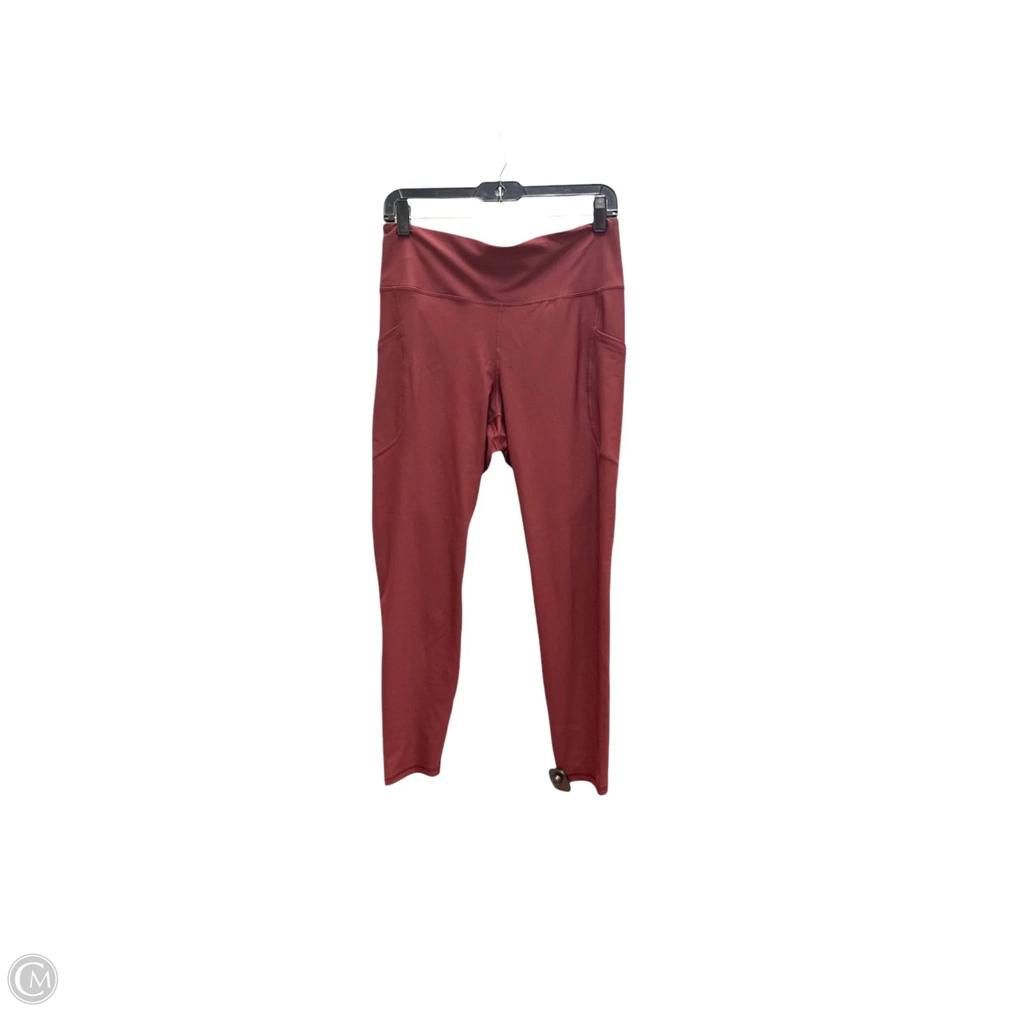 Athletic Leggings By Old Navy In Red, Size: L