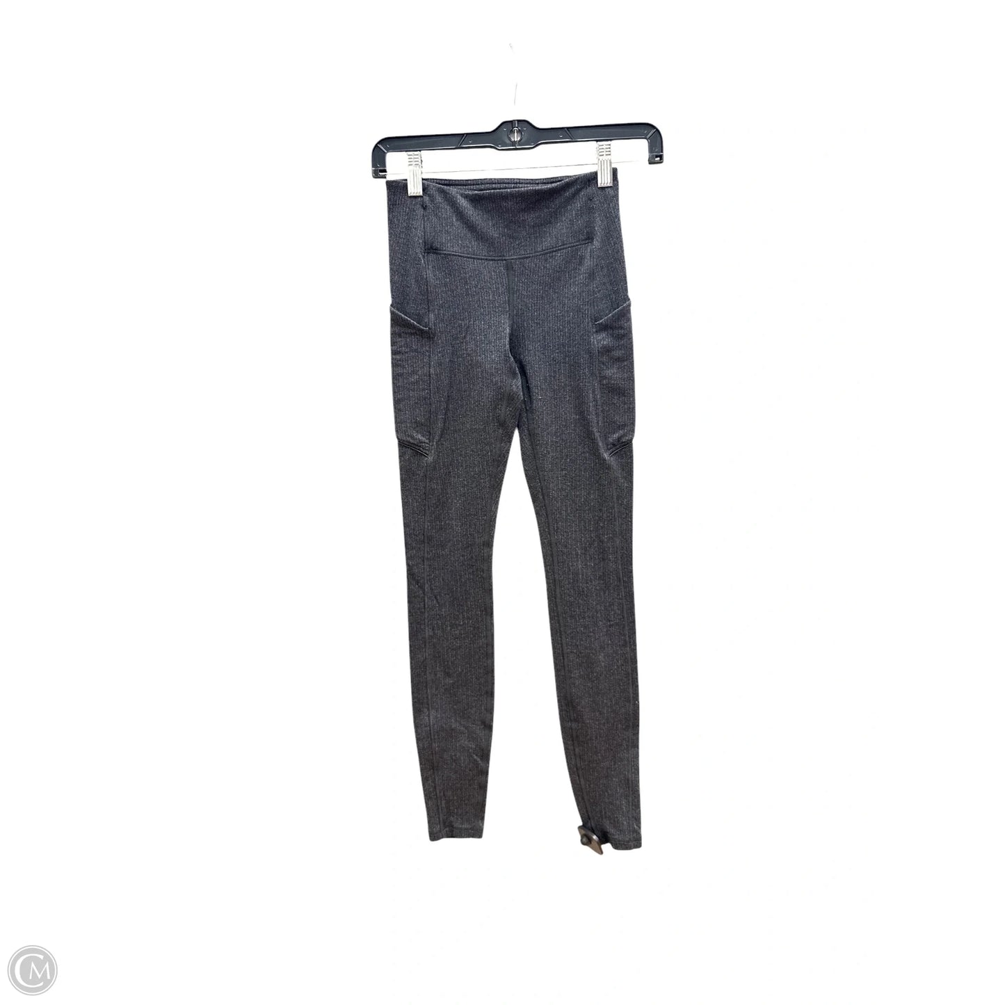 Athletic Leggings By Lululemon In Grey, Size: 2