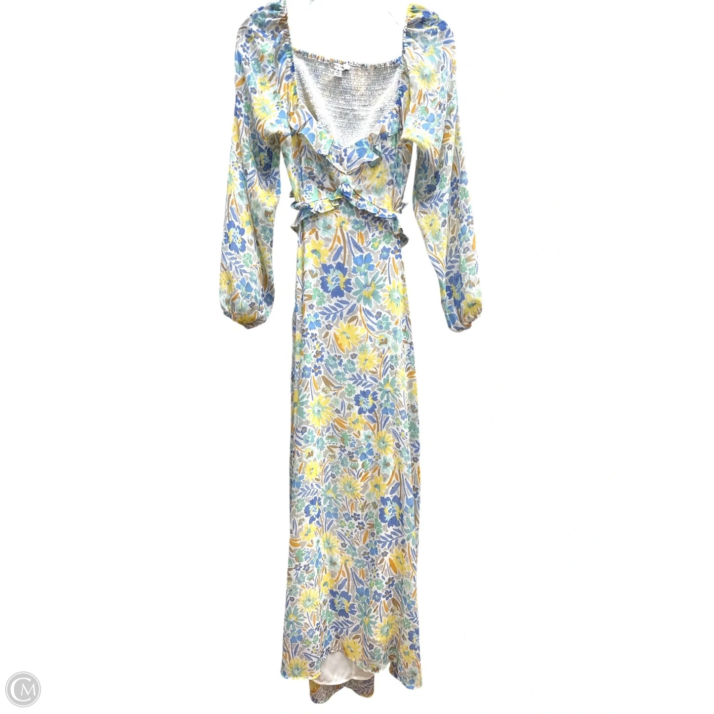 Dress Casual Maxi By Clothes Mentor In Floral Print, Size: M