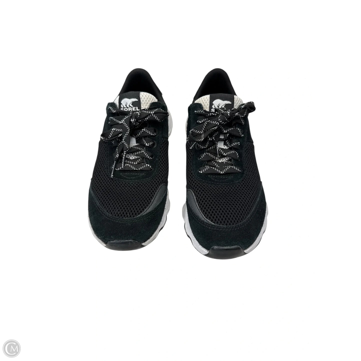 Shoes Athletic By Sorel In Black & White, Size: 8.5