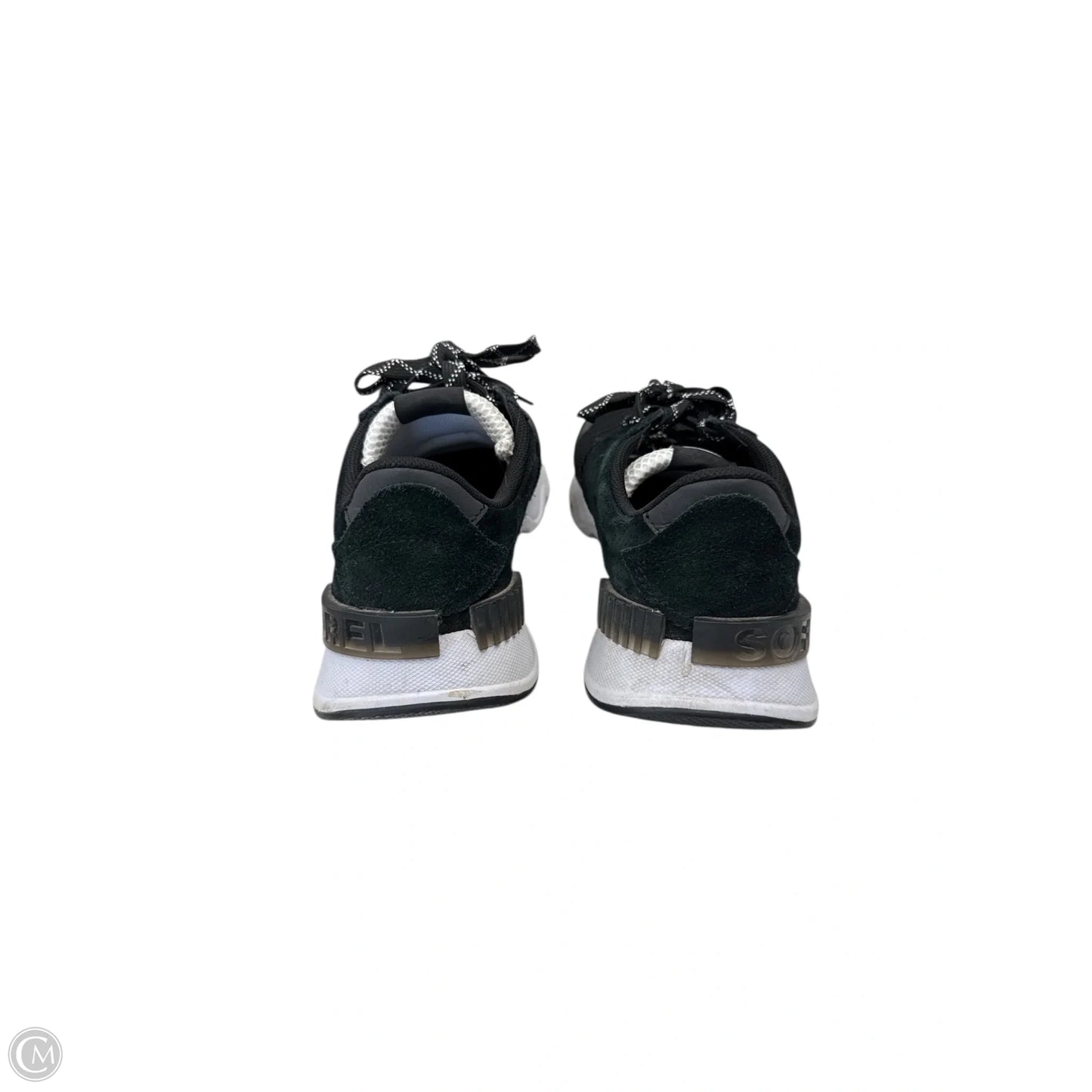 Shoes Athletic By Sorel In Black & White, Size: 8.5