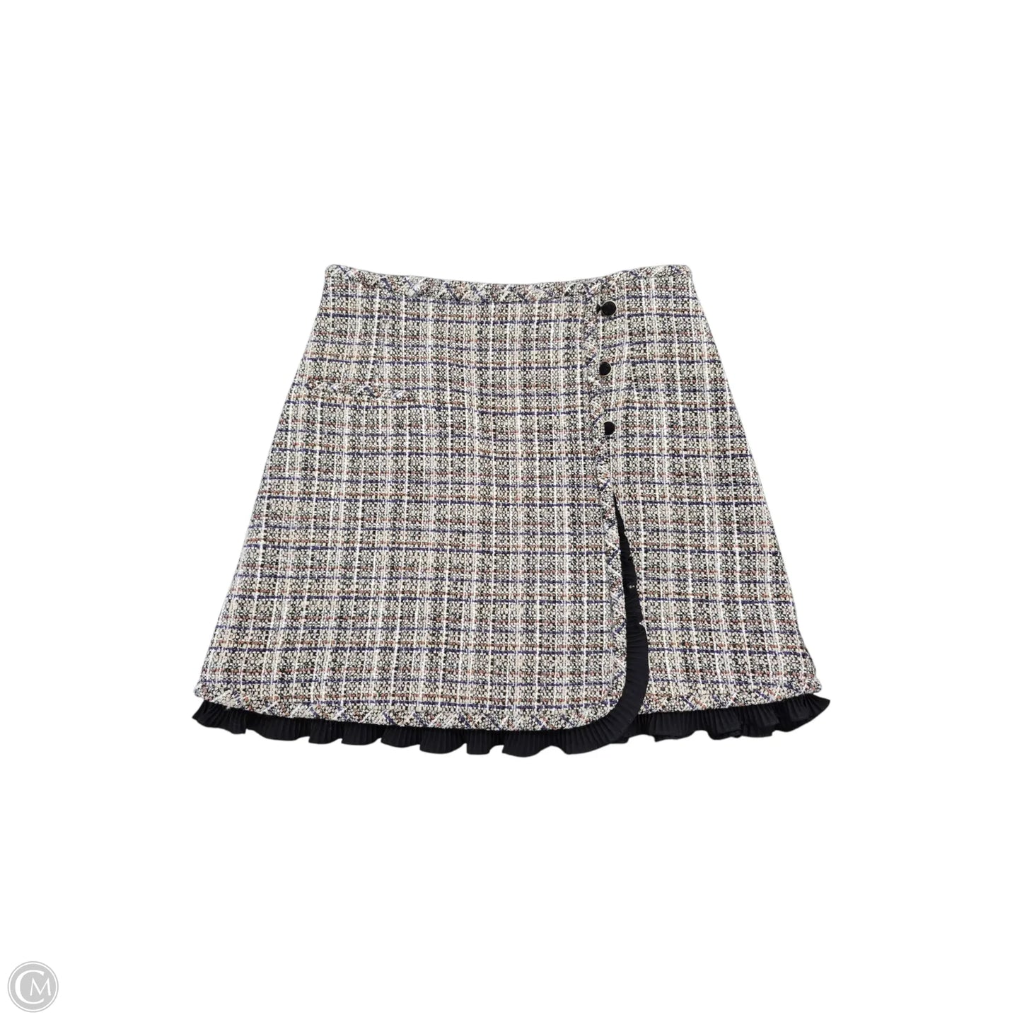 Skirt Designer By Sandro In Multi-colored, Size: 2