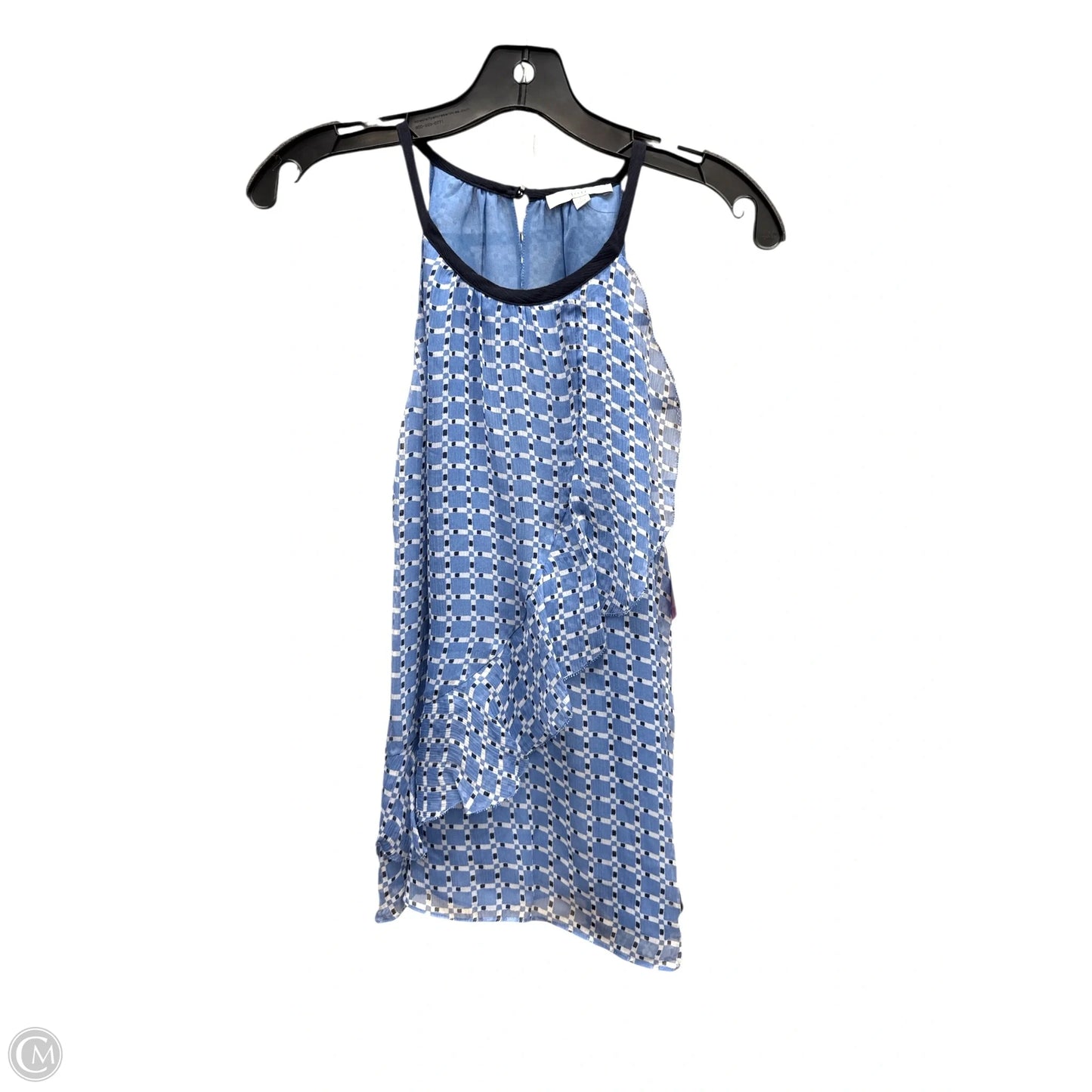 Top Sleeveless By Joie In Blue, Size: L