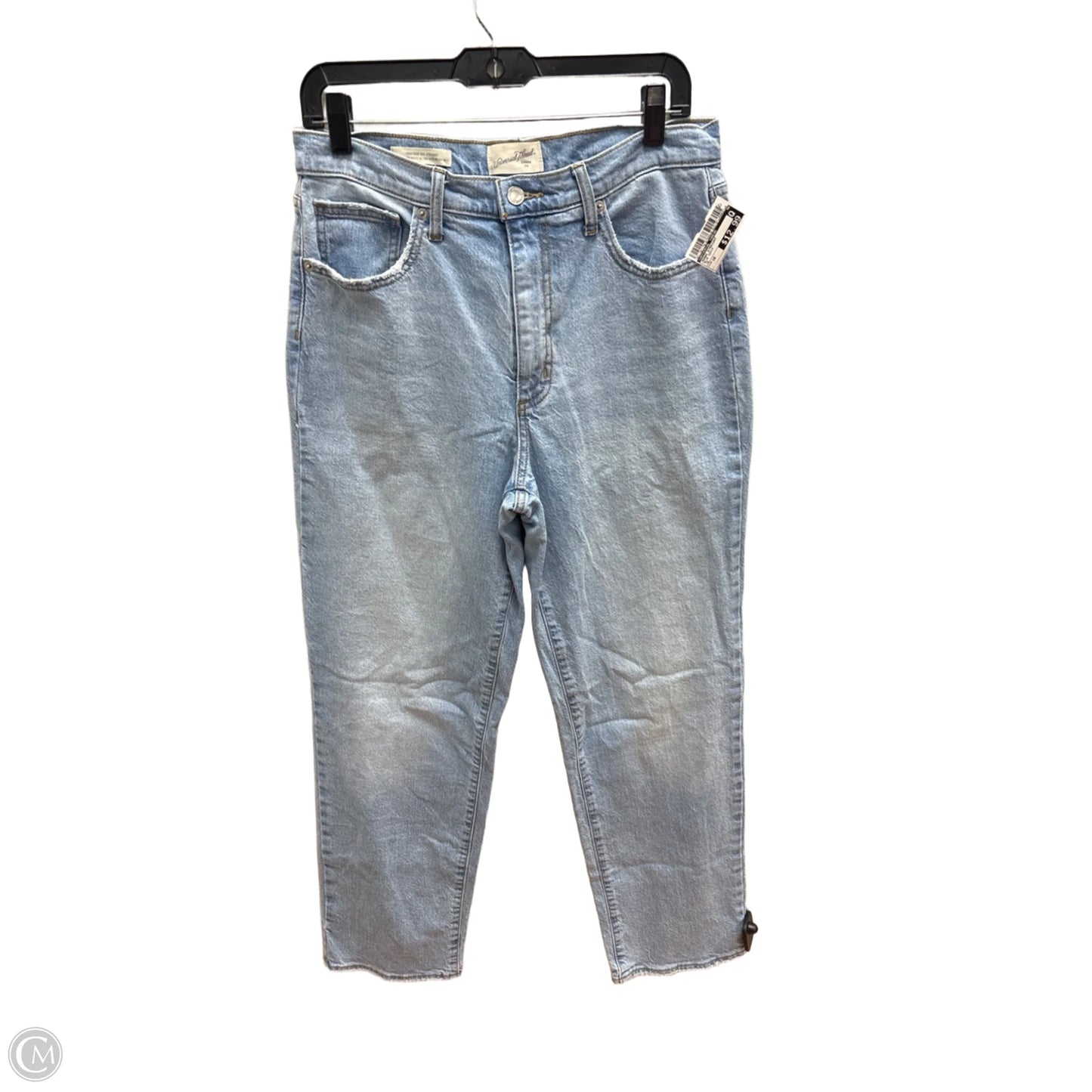 Jeans Straight By Universal Thread In Blue Denim, Size: 10