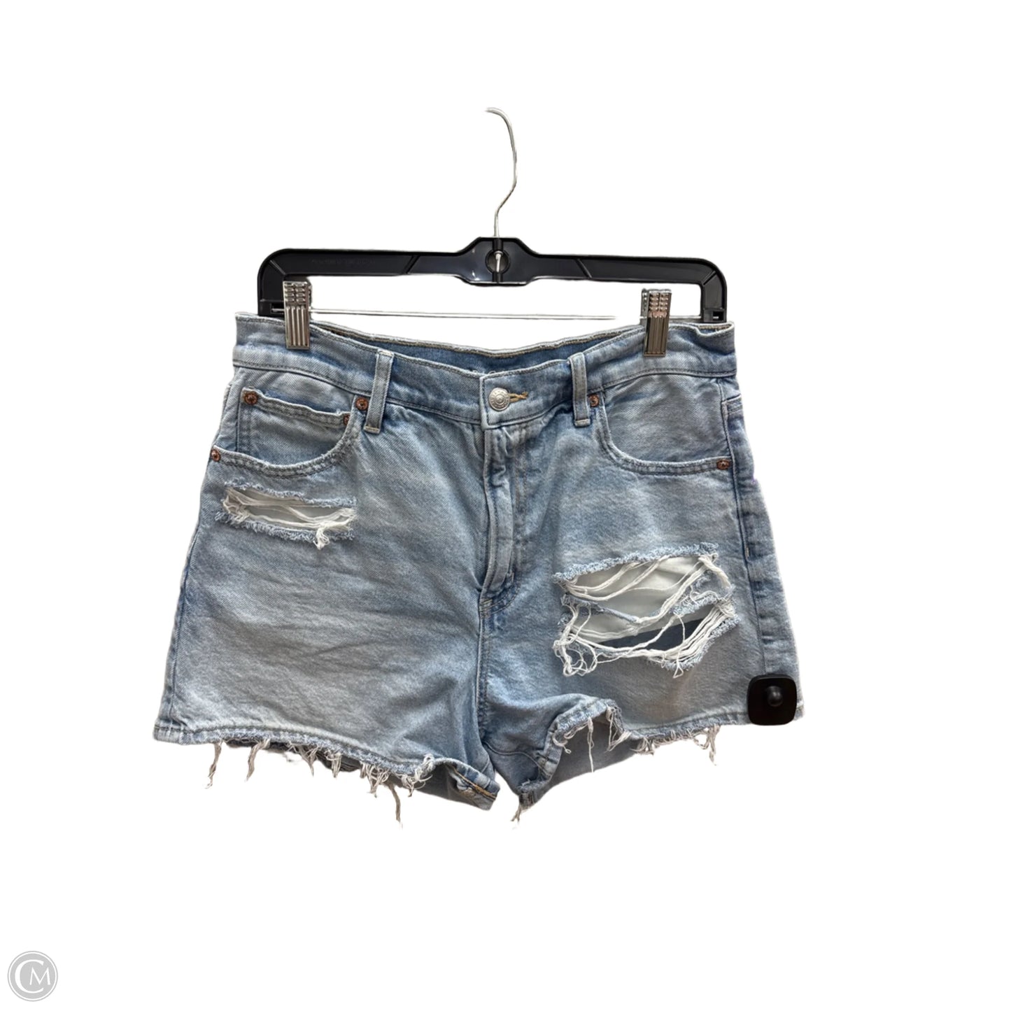 Shorts By American Eagle In Blue Denim, Size: 10