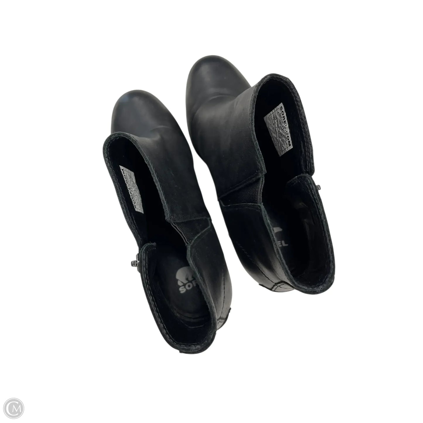 Boots Ankle Heels By Sorel In Black, Size: 10