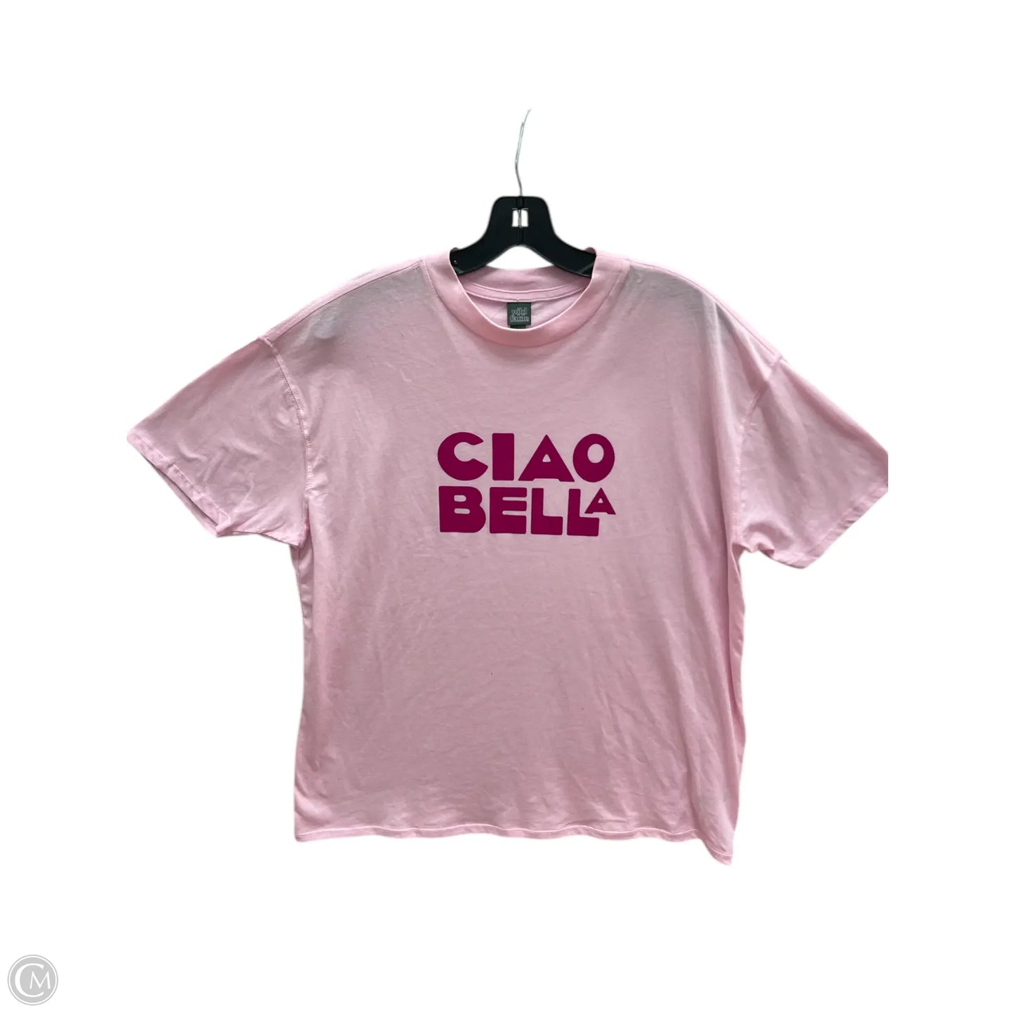 Top Short Sleeve By Wild Fable In Pink & Red, Size: Xs