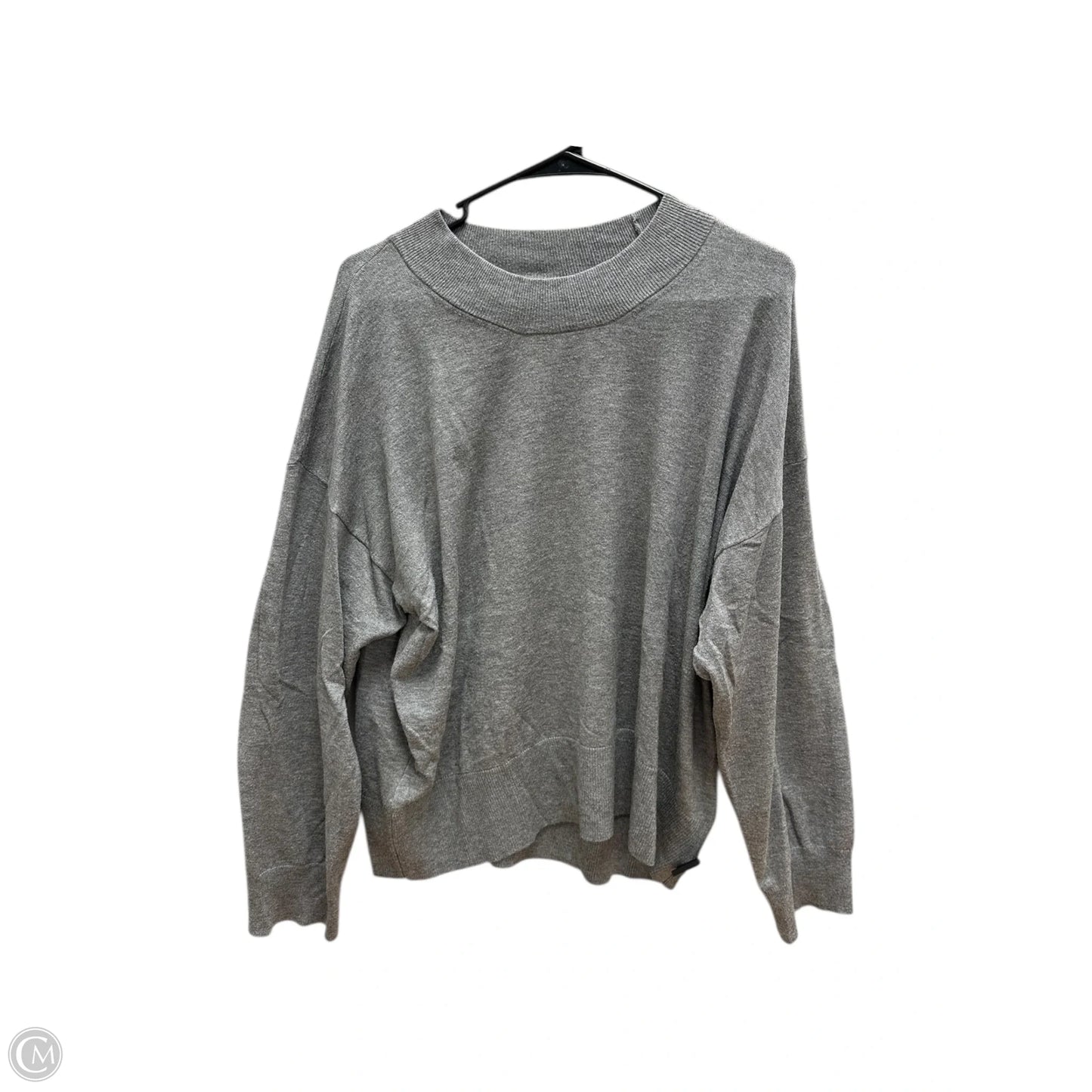 Top Long Sleeve By A New Day In Grey, Size: Xl