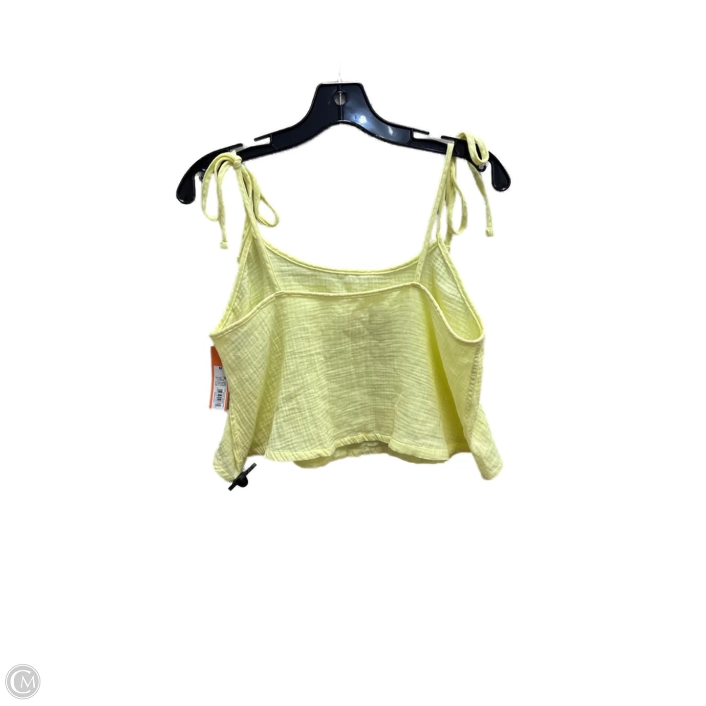 Top Sleeveless By Colsie In Yellow, Size: M