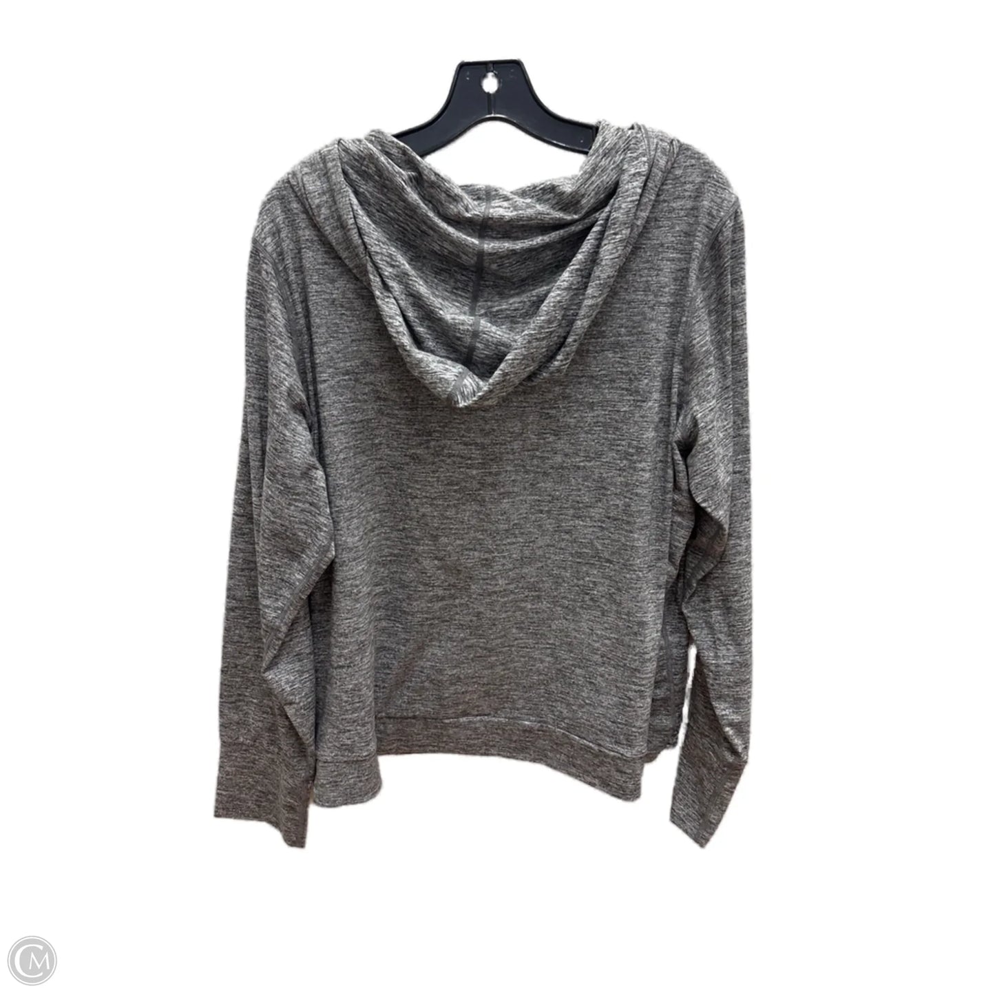 Athletic Sweatshirt Hoodie By Members Mark In Grey, Size: Xxl