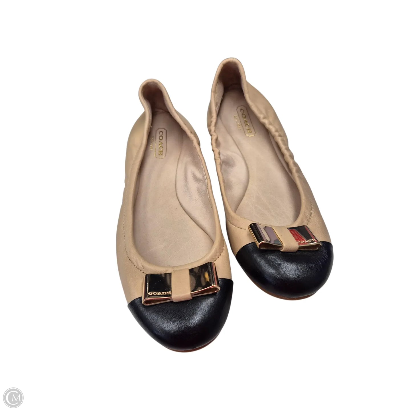 Shoes Designer By Coach In Tan, Size: 6.5