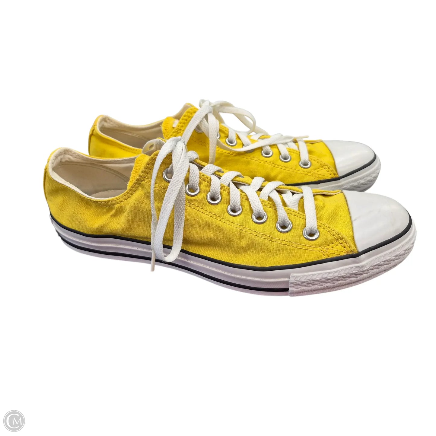Shoes Sneakers By Converse In Yellow, Size: 12