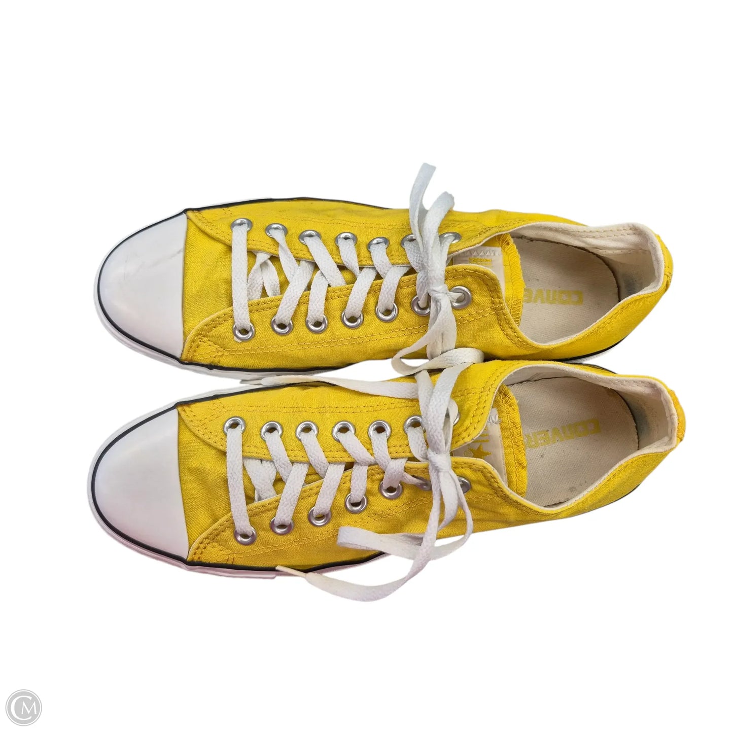Shoes Sneakers By Converse In Yellow, Size: 12