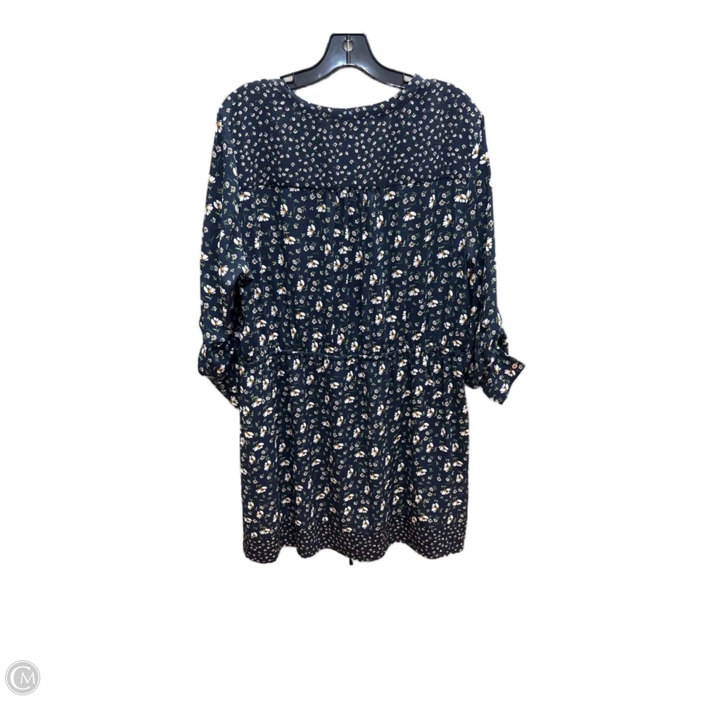 Dress Casual Short By Dr2 In Floral Print, Size: Xxl