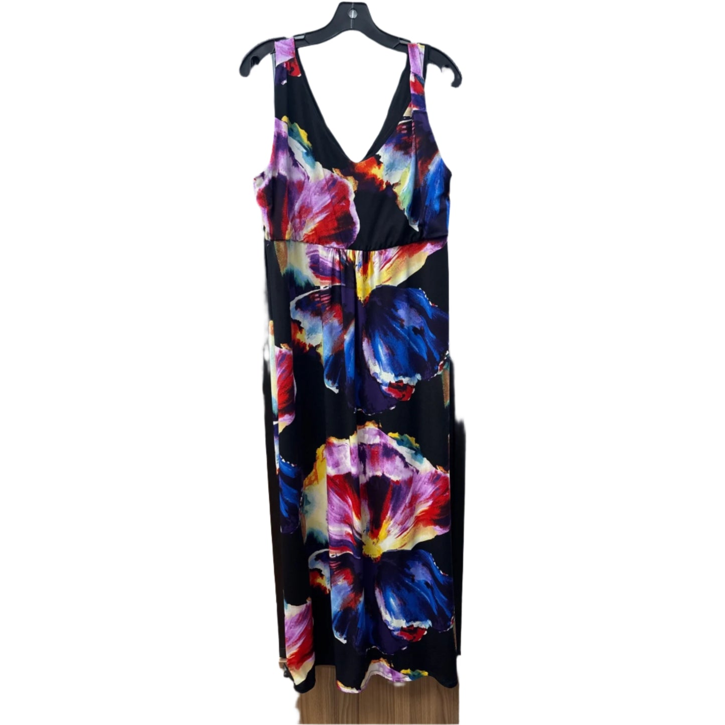 Dress Casual Maxi By Kate & Mallory In Floral Print, Size: Xl