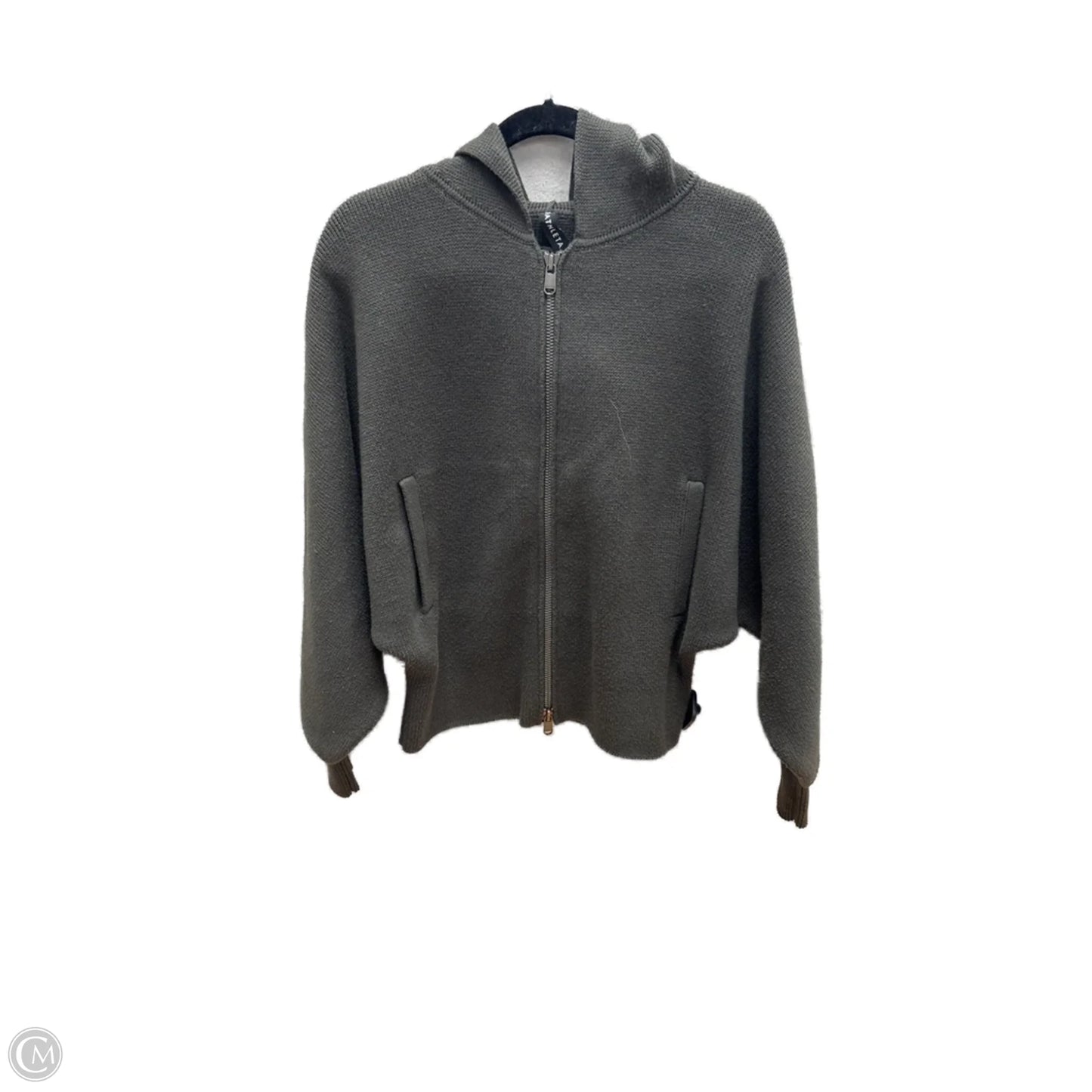 Sweatshirt Hoodie By Athleta In Green, Size: S