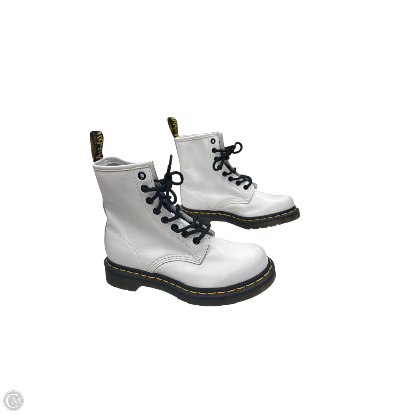 Boots Ankle Flats By Dr Martens In White, Size: 5