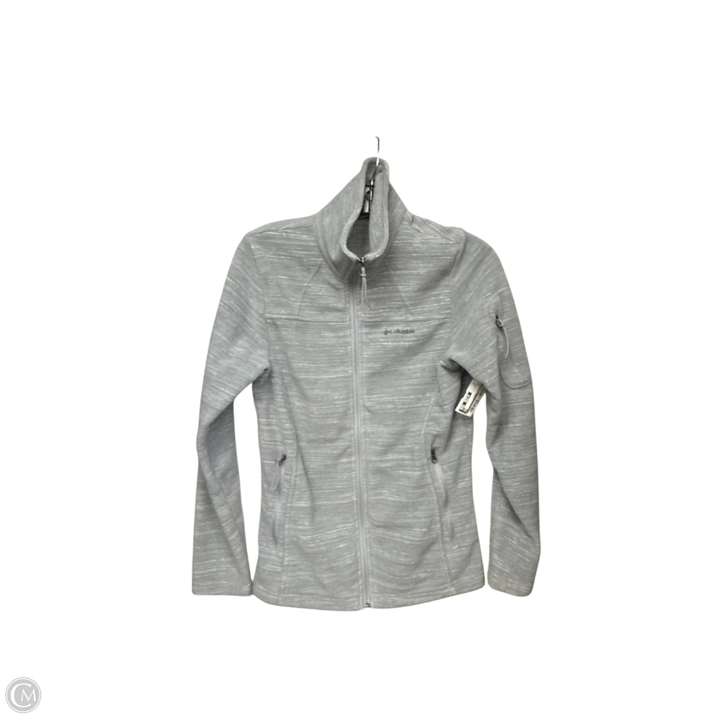 Athletic Jacket By Columbia In Grey, Size: S