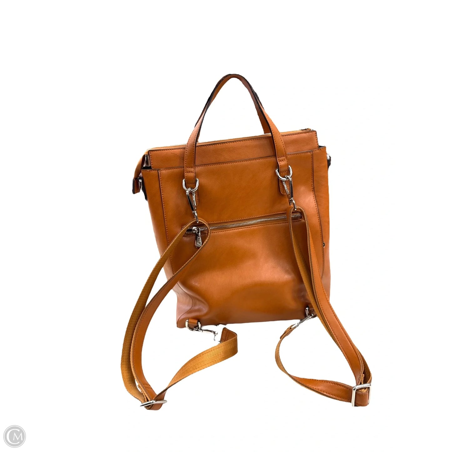Backpack Leather By Clothes Mentor, Size: Large