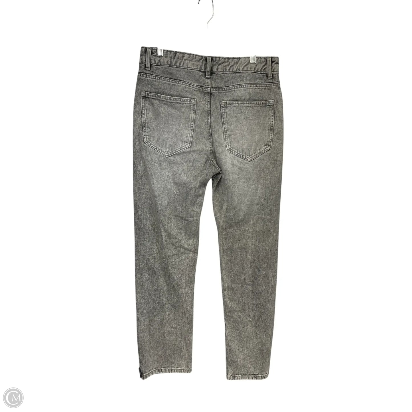 Jeans Straight By Clothes Mentor In Grey, Size: 14