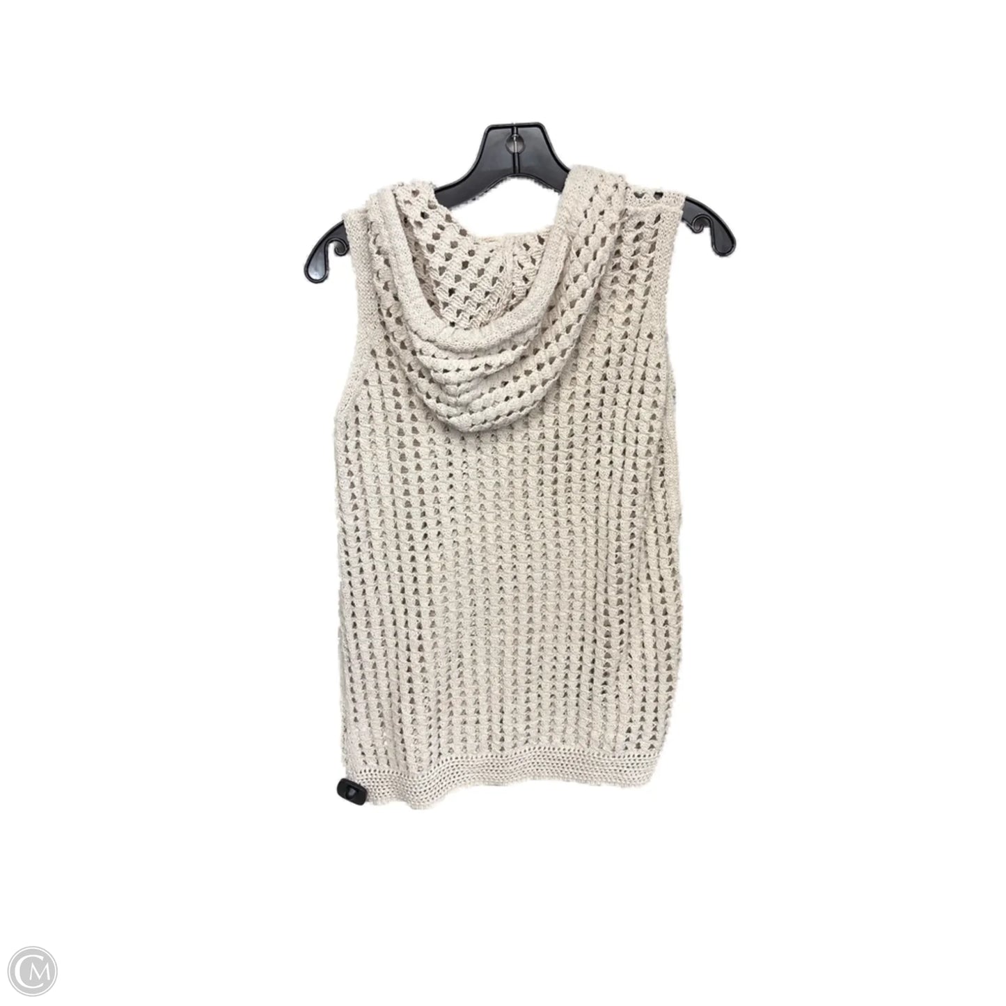 Sweater By Nicole Miller In Tan, Size: Xxl