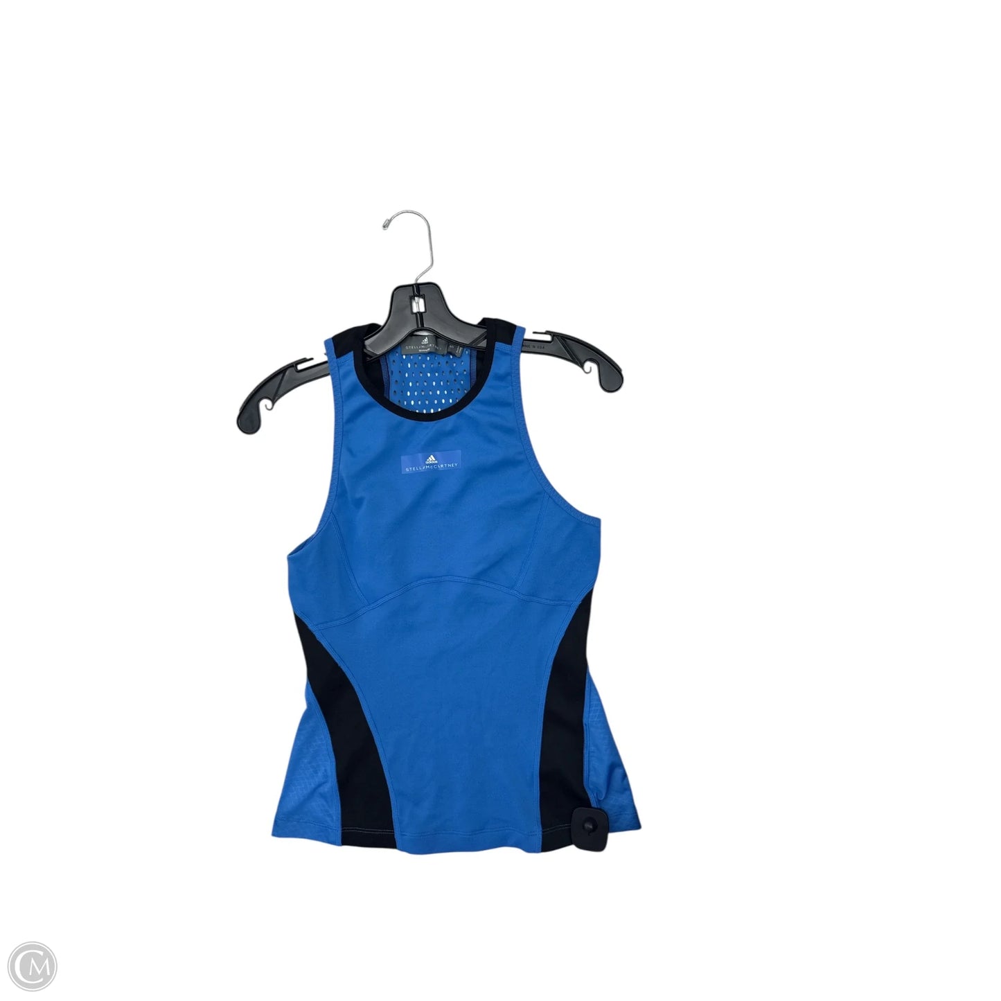 Athletic Tank Top By Adidas In Blue, Size: S