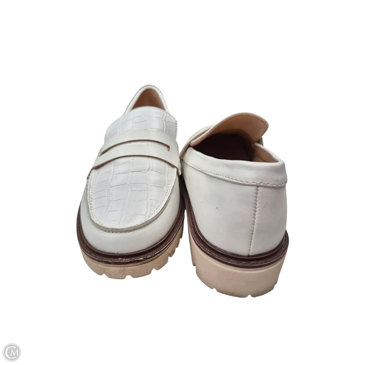Shoes Flats By Journee In White, Size: 6