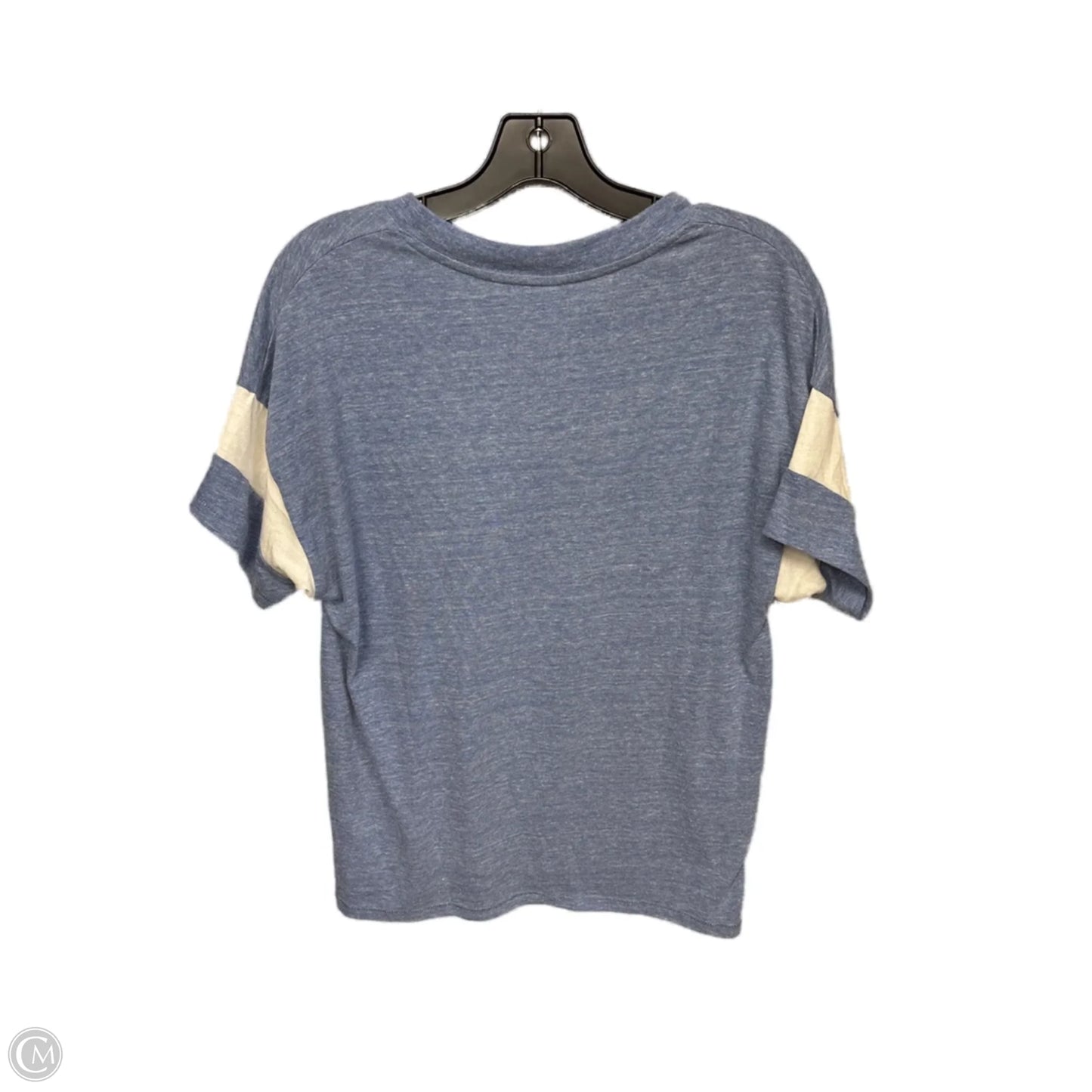 Top Short Sleeve Basic By Alternative In Blue, Size: M