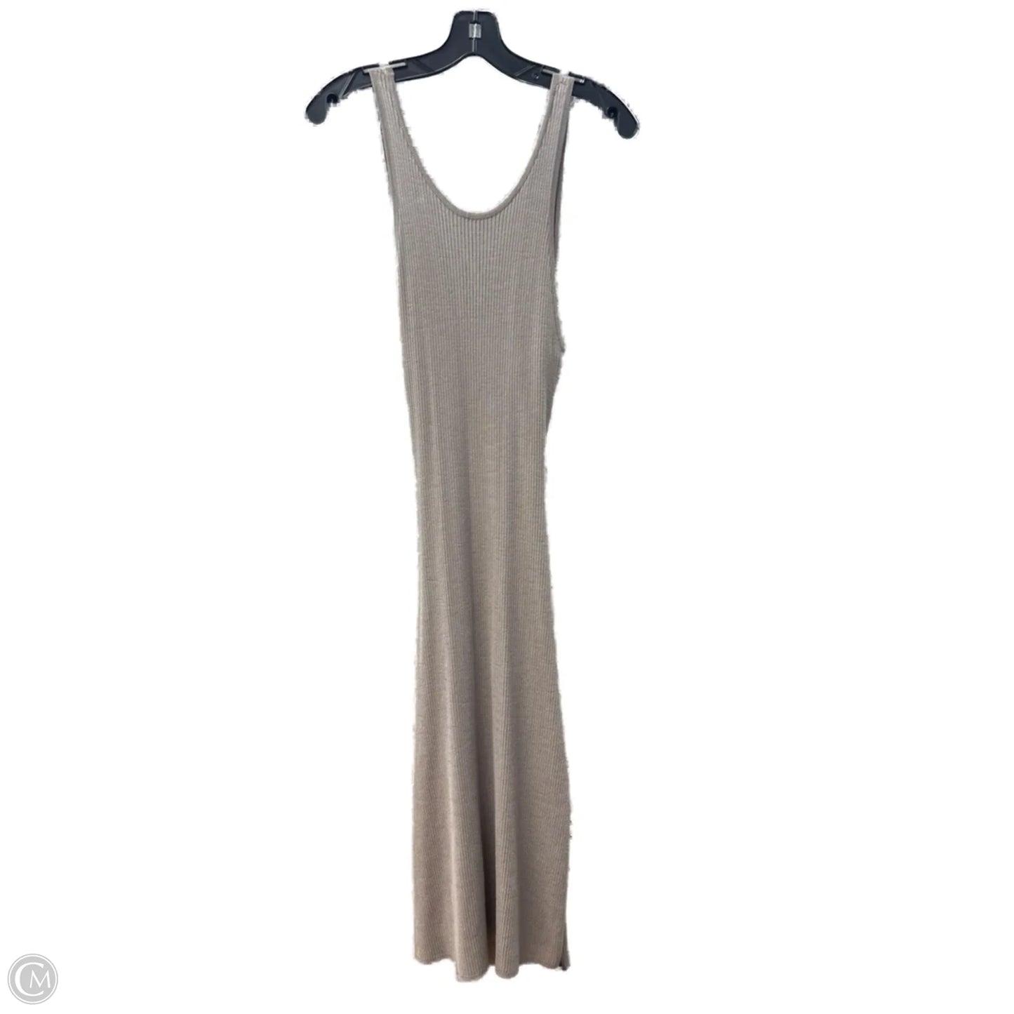 Dress Casual Maxi By Freshman In Grey, Size: L