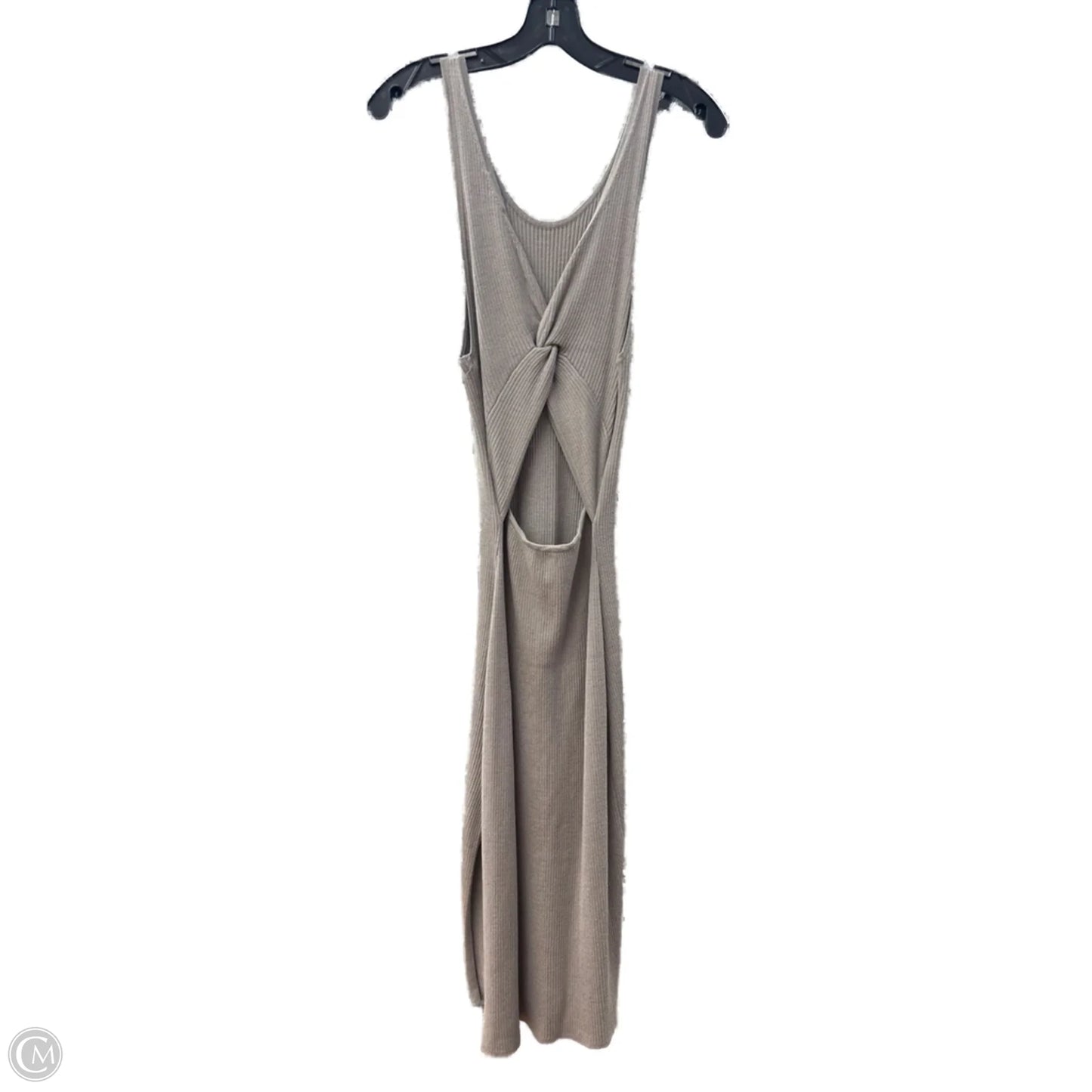 Dress Casual Maxi By Freshman In Grey, Size: L