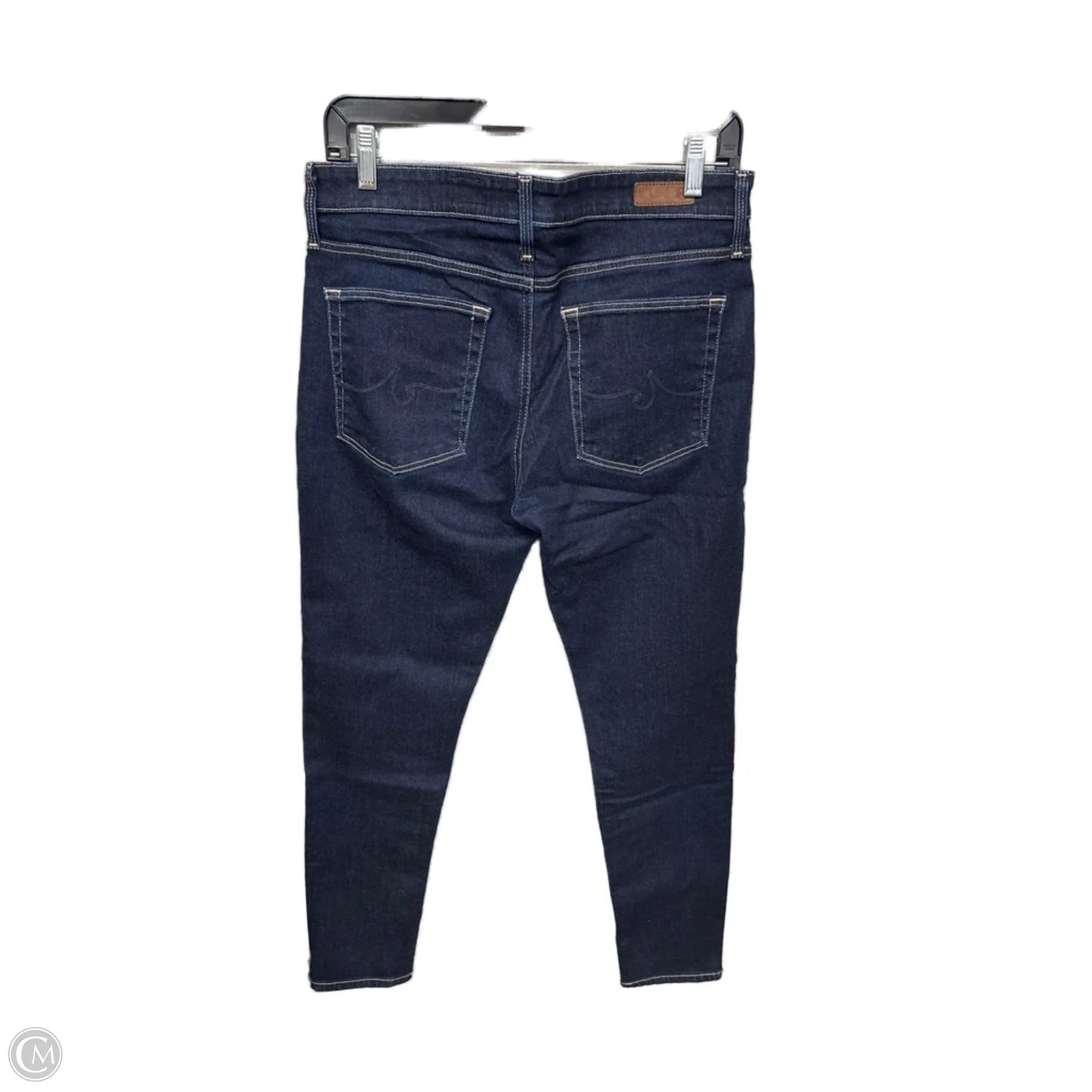 Jeans Skinny By Adriano Goldschmied In Blue Denim, Size: 10