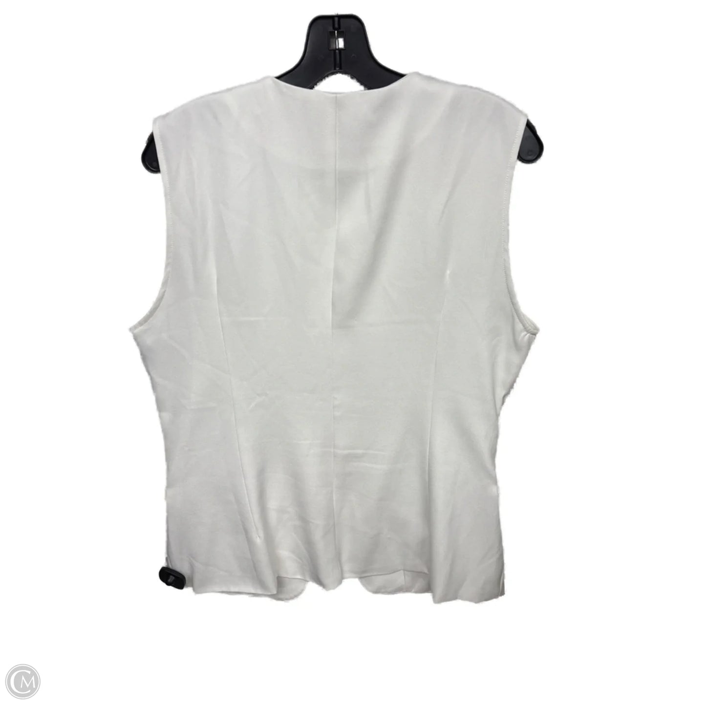 Top Sleeveless By Clothes Mentor In White, Size: Xl