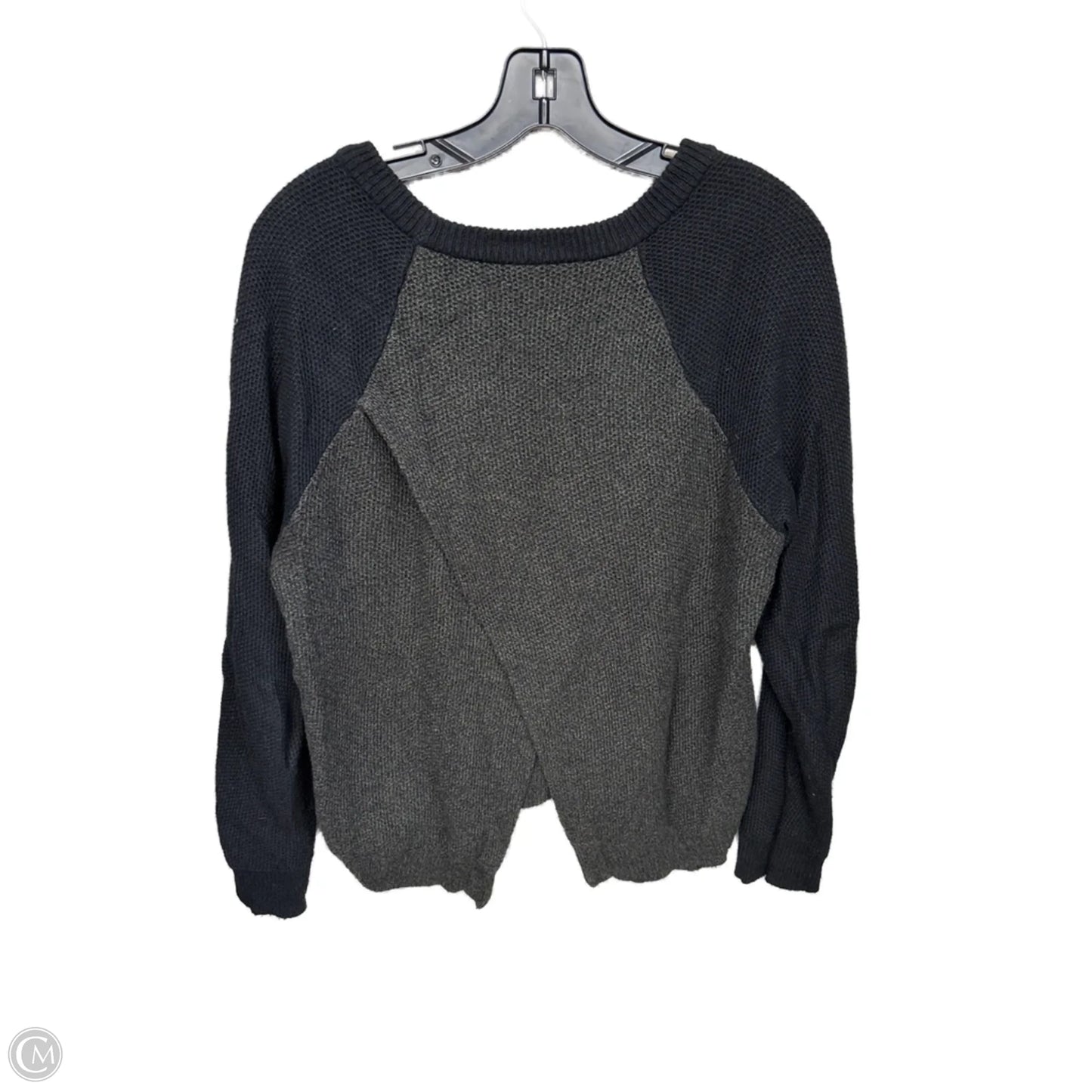 Sweater By Madewell In Black & Green, Size: L