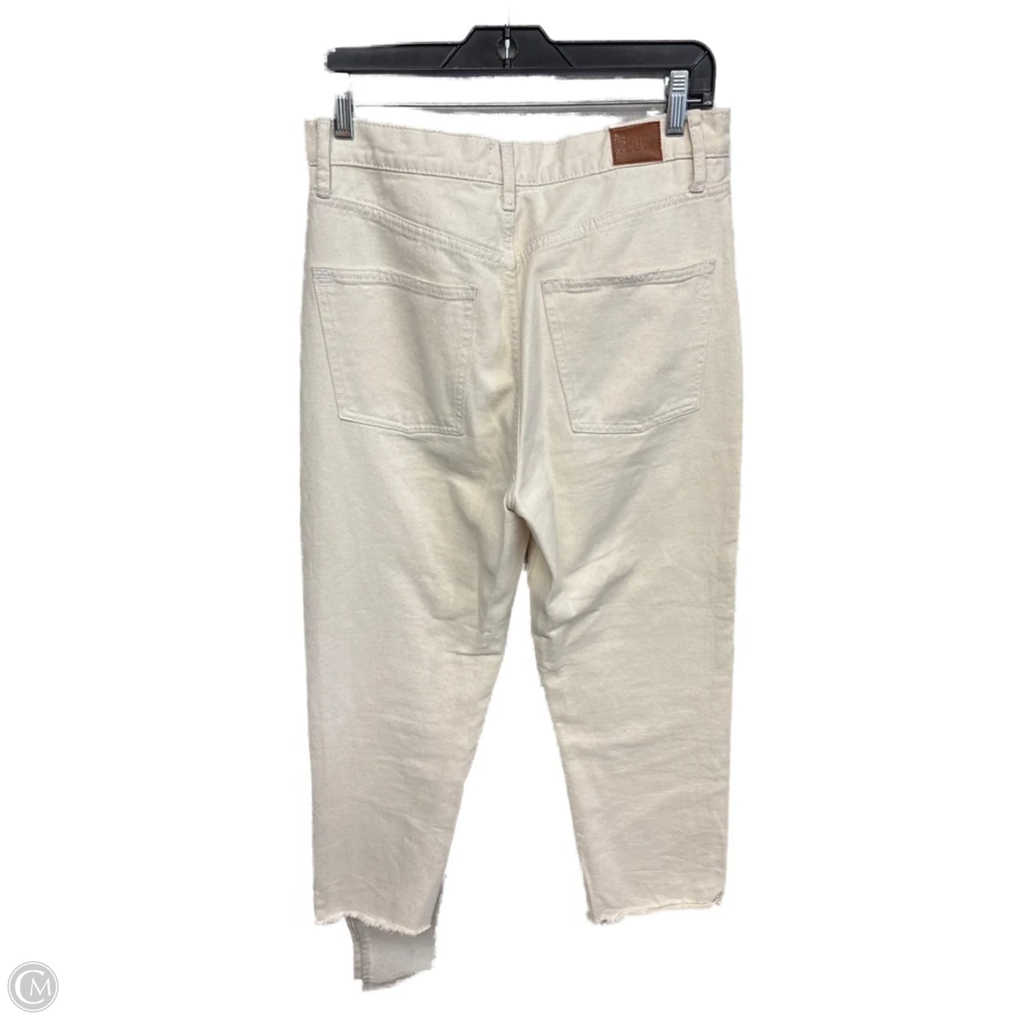 Jeans Straight By Bdg In Cream, Size: 6