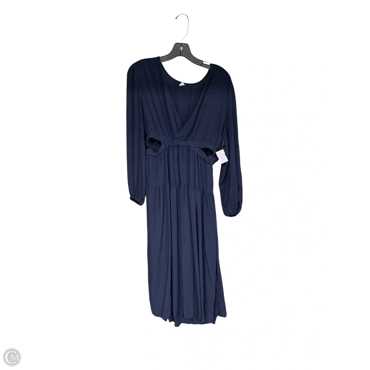 Dress Casual Maxi By Old Navy In Navy, Size: L