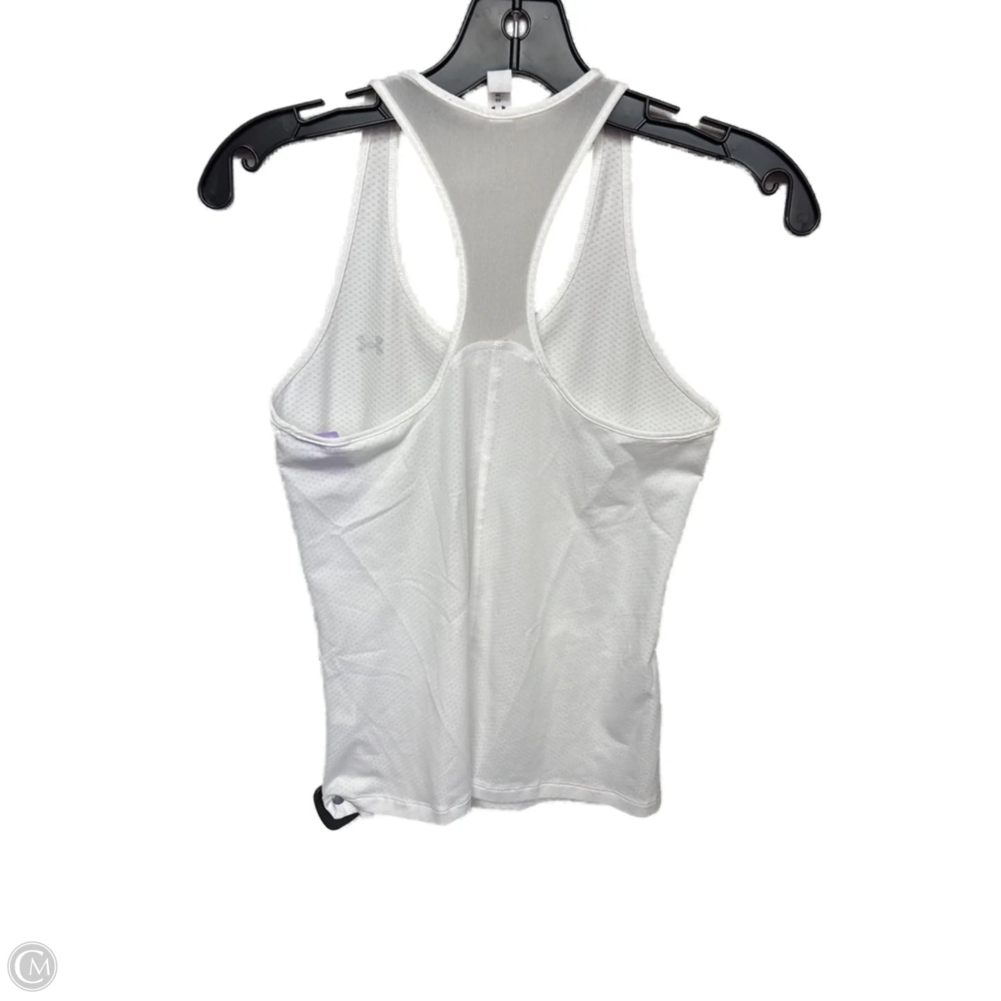 Athletic Tank Top By Under Armour In White, Size: Xs