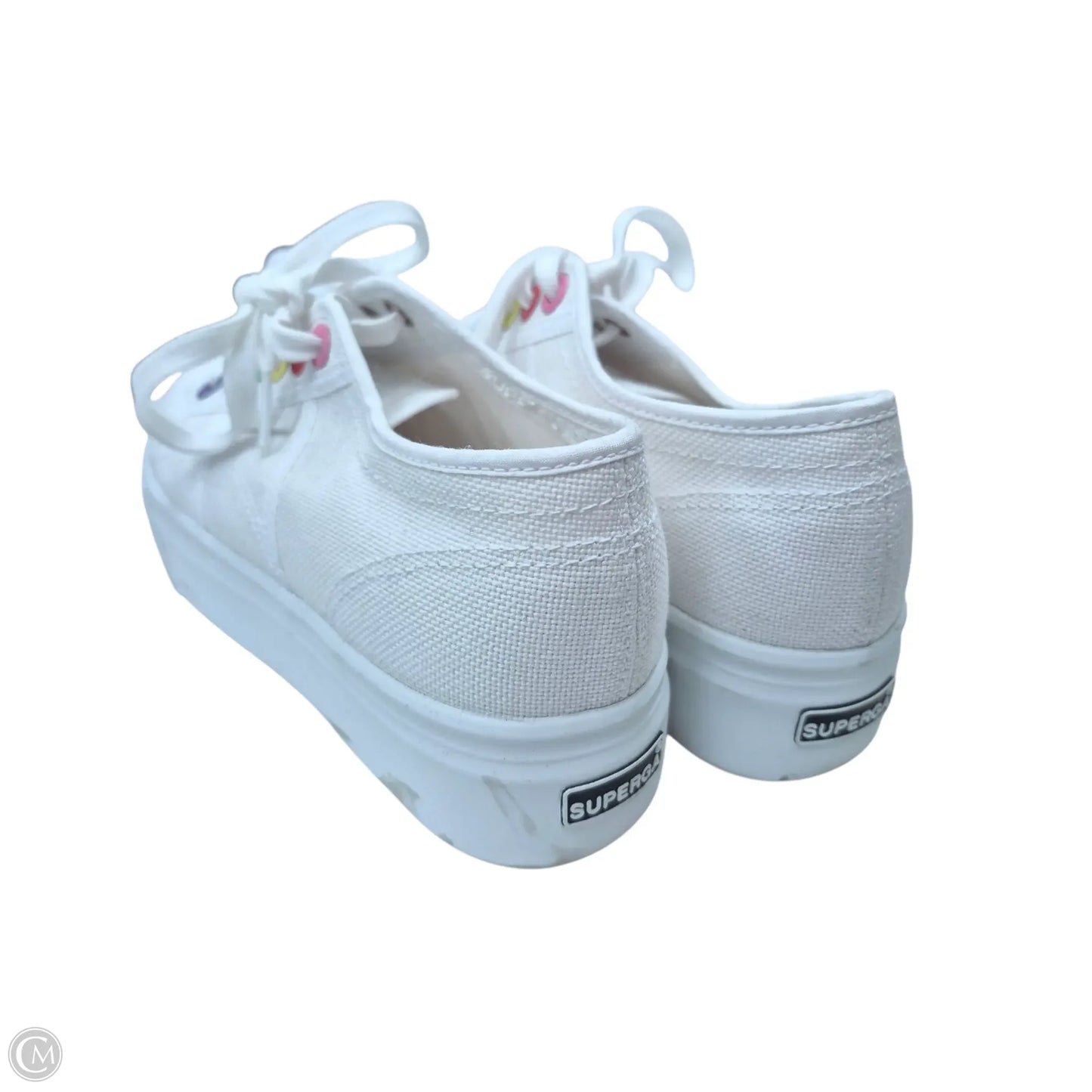 Shoes Sneakers By Superga In White, Size: 9.5