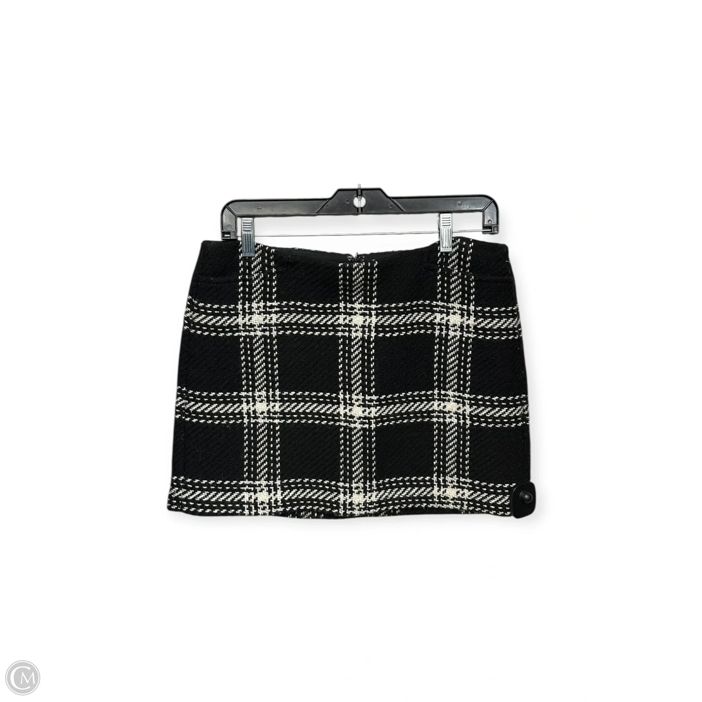 Skirt Mini & Short By Gap In Black & Cream, Size: 4