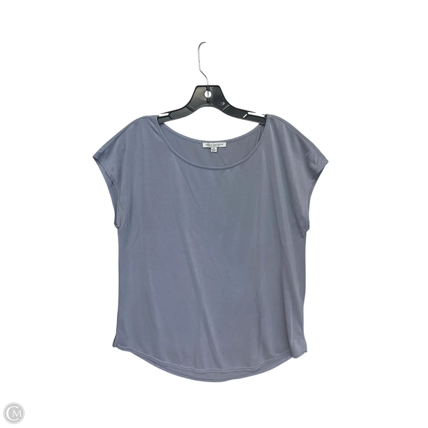 Top Short Sleeve Basic By Gap In Red & White, Size: M